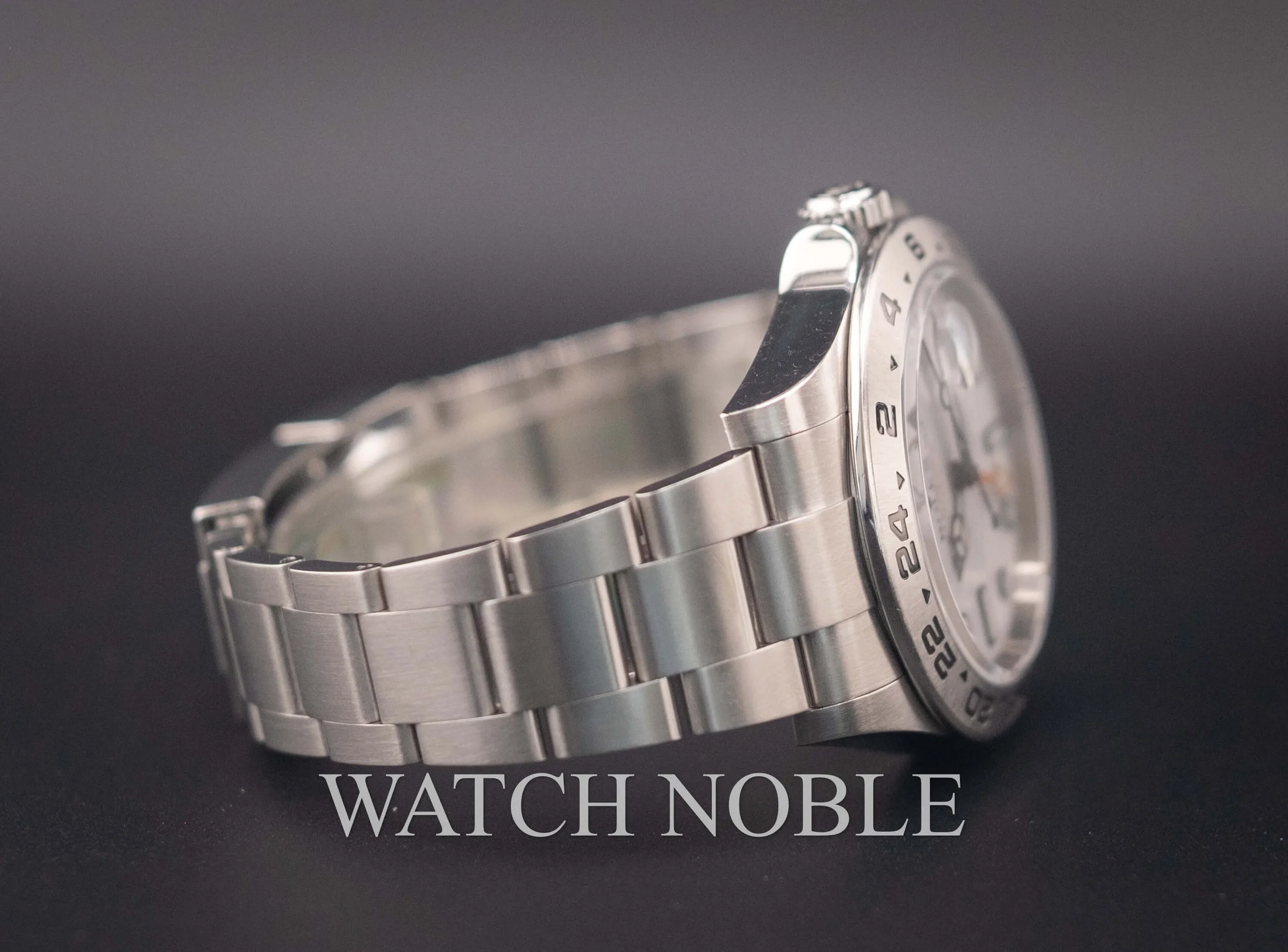 Pre-owned Rolex 216570 Explorer II White Dial Stainless Steel 42mm