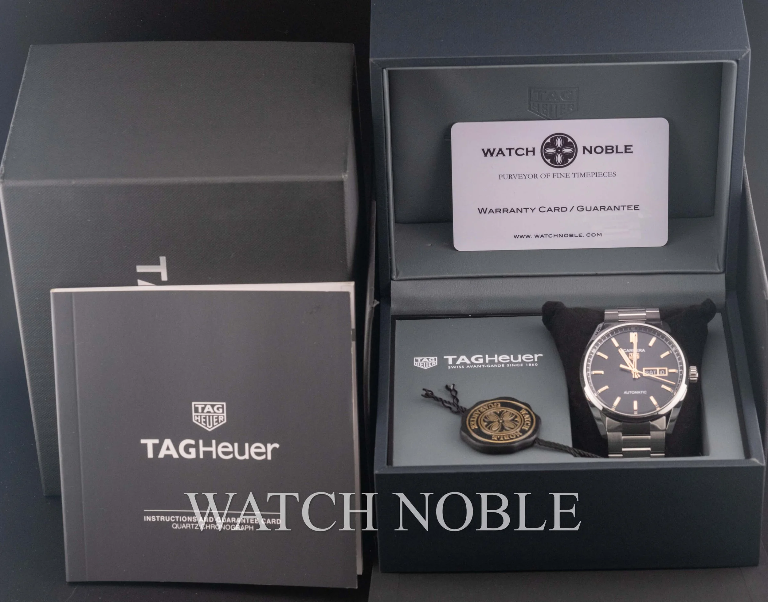 TAG Heuer Carrera Calibre 5 Black Dial WBN2013.BA0640