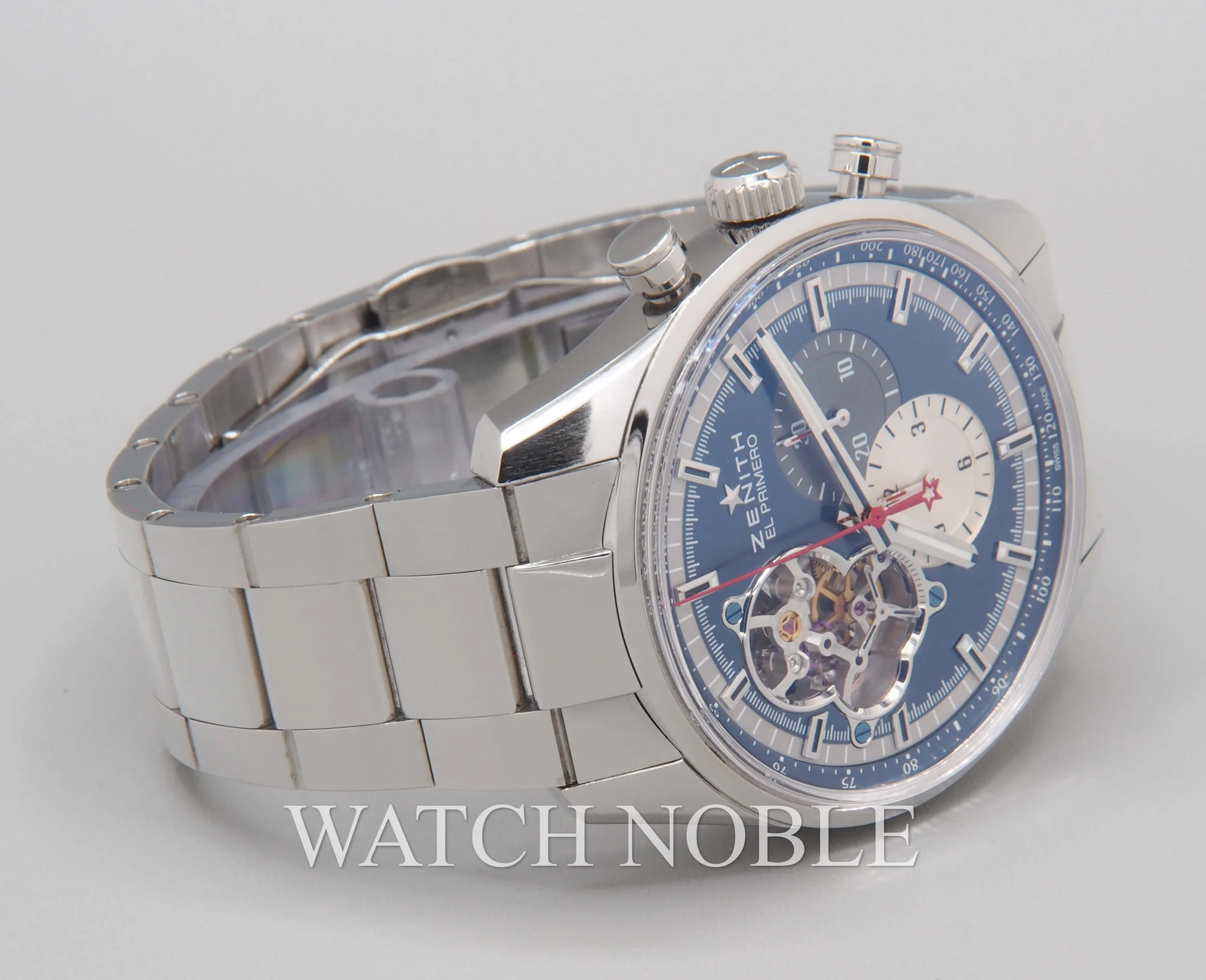 Zenith El Primero Chronomaster Open 1969 Stainless Steel Blue Dial 42mm 03.2040.4061/52.C802