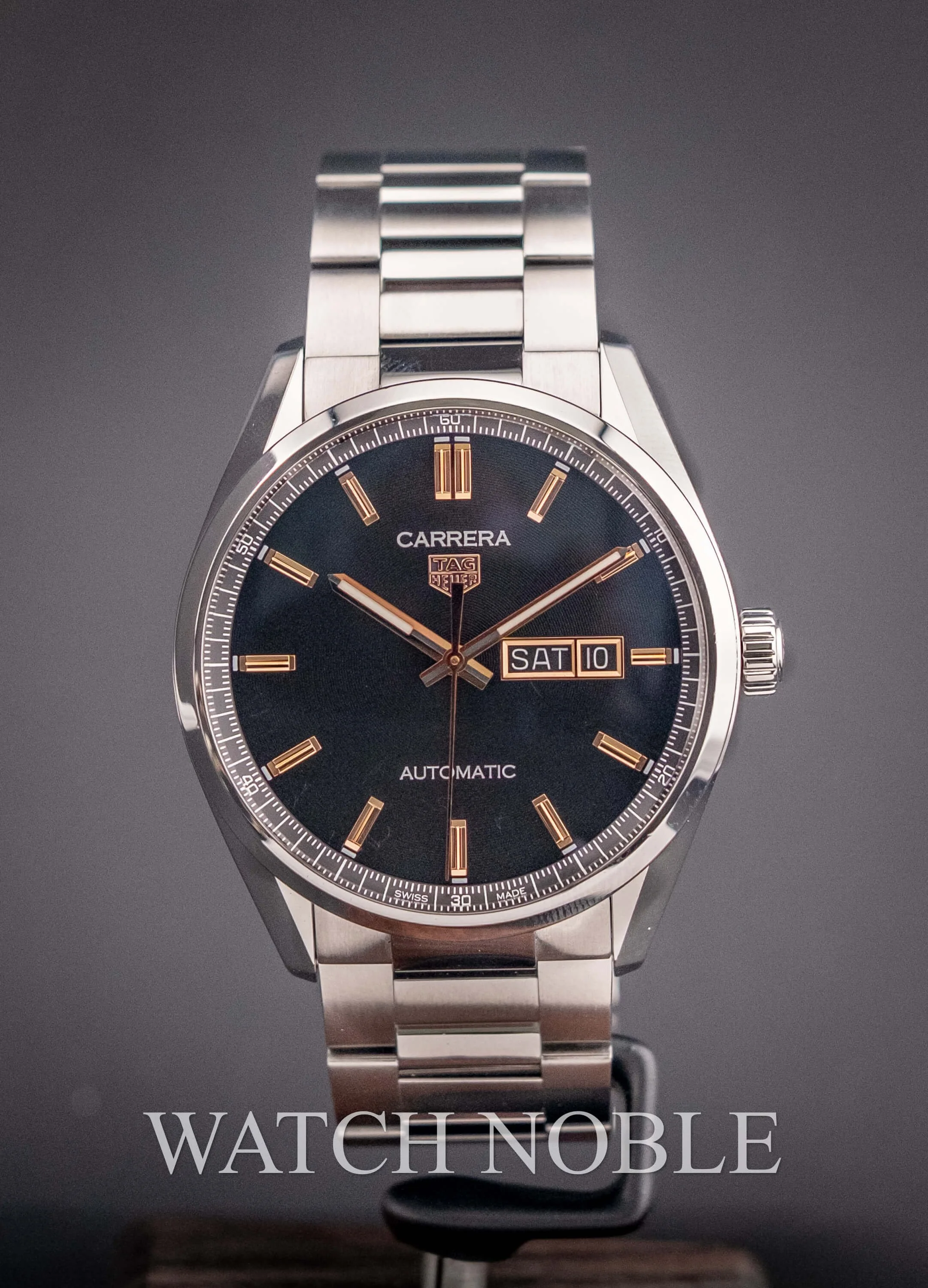 TAG Heuer Carrera Calibre 5 Black Dial WBN2013.BA0640