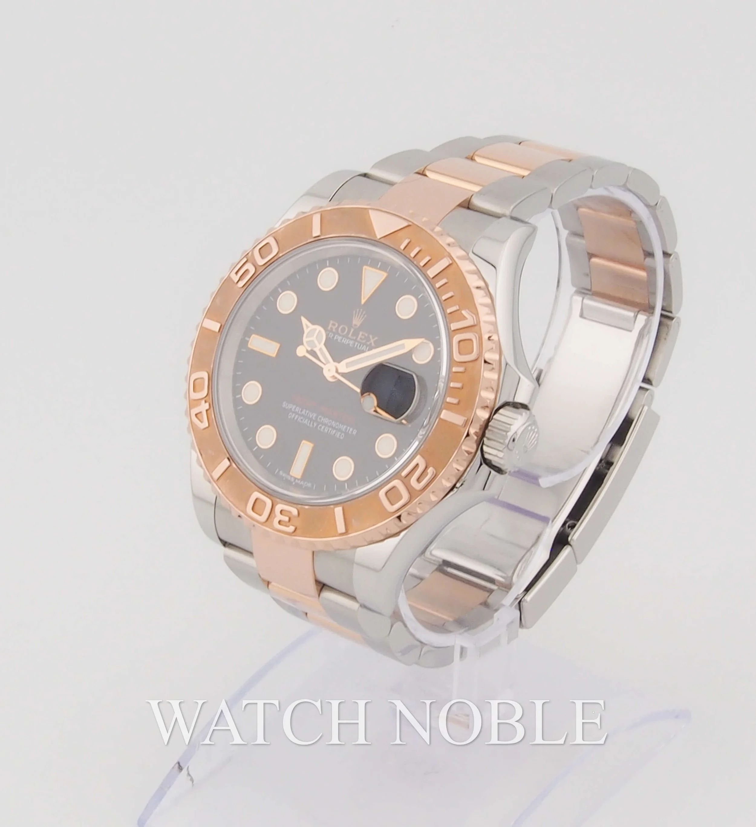 Pre-owned Rolex 116621 Yacht-Master Black Dial 40mm