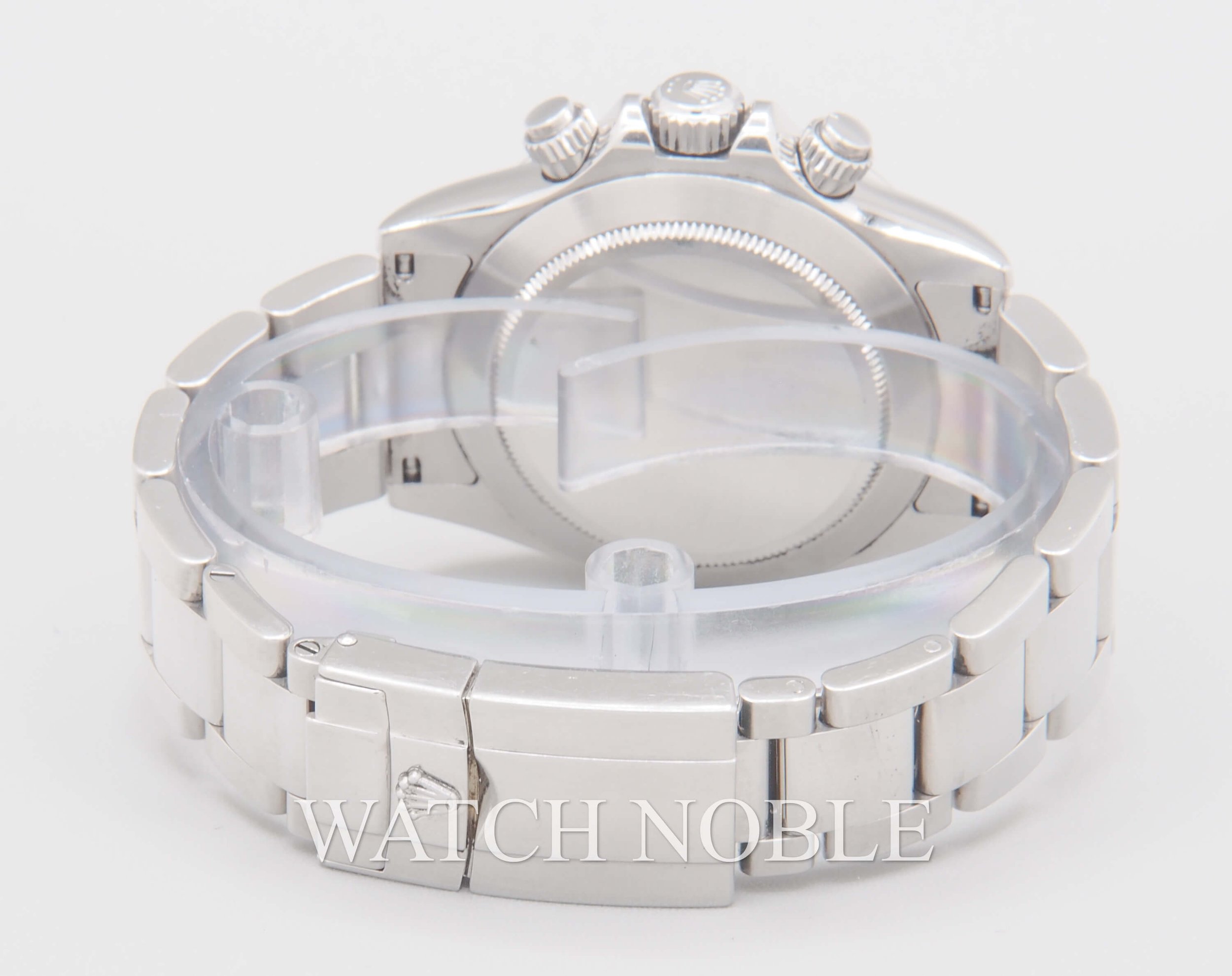 Pre-owned Rolex Cosmograph Daytona Black Dial Steel Men's Watch 116520