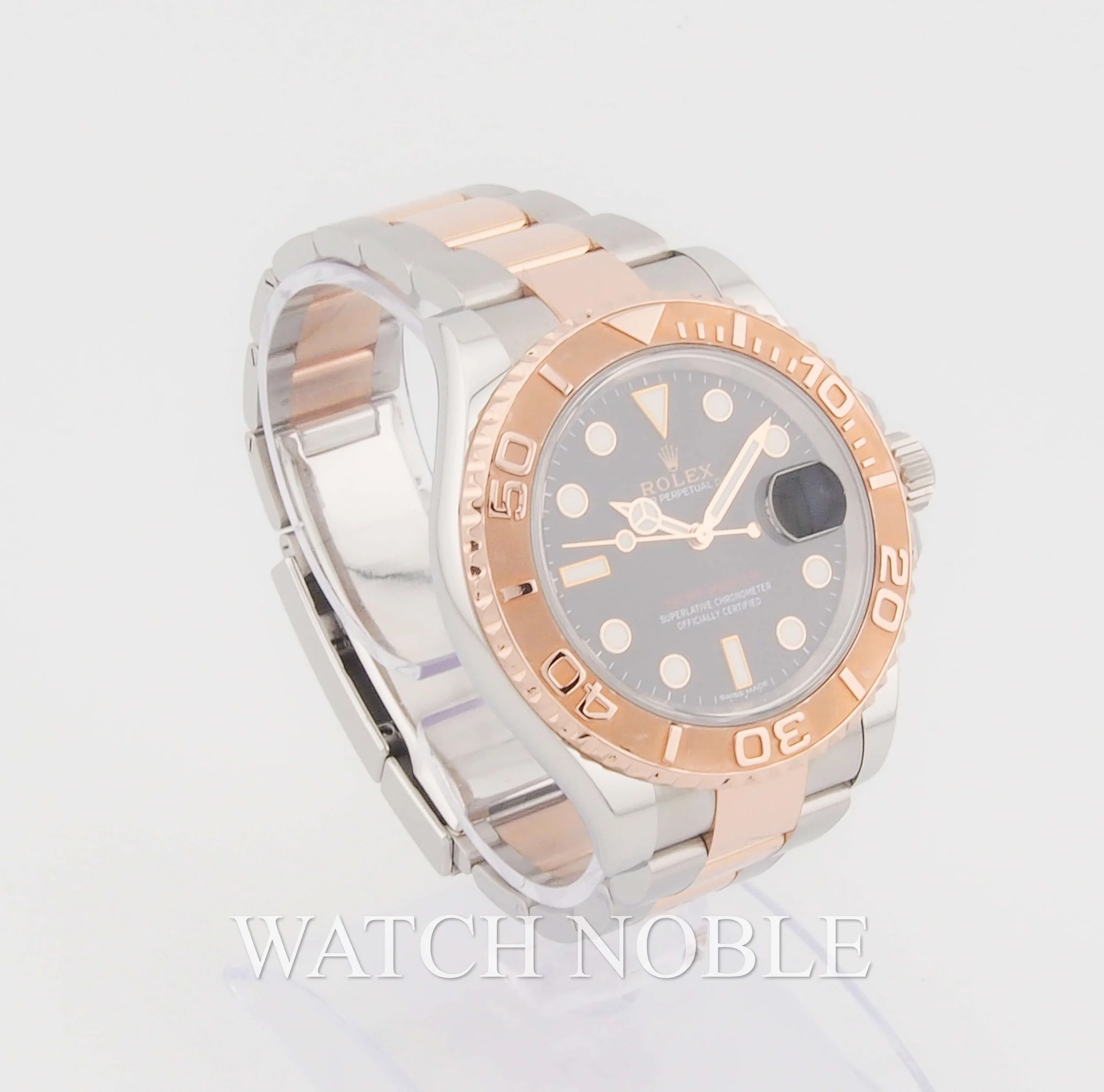 Pre-owned Rolex 116621 Yacht-Master Black Dial 40mm