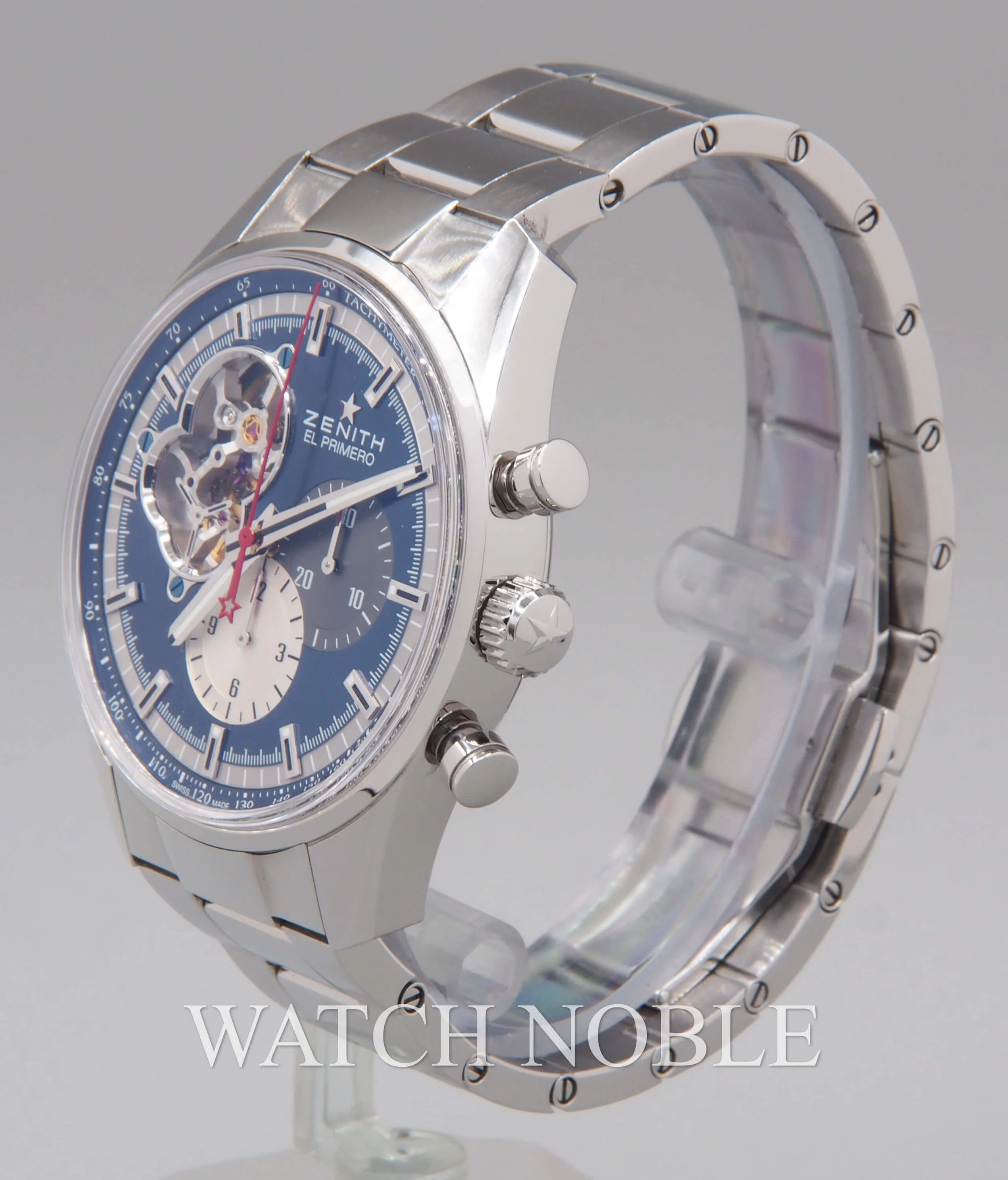 Zenith El Primero Chronomaster Open 1969 Stainless Steel Blue Dial 42mm 03.2040.4061/52.C802