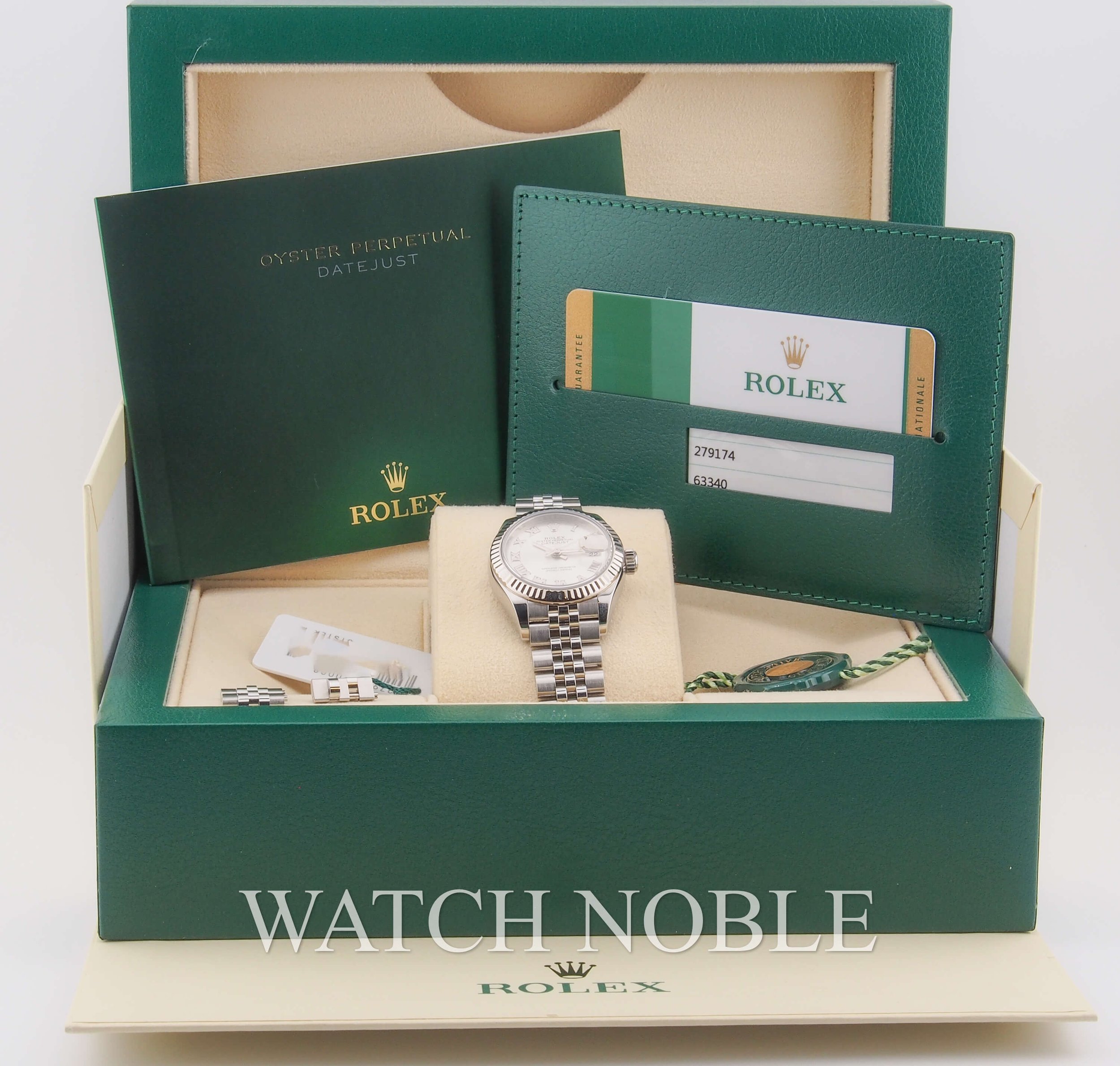 Rolex Oyster perpetual Date Silver Roman Dial Stainless Steel 28mm 279174