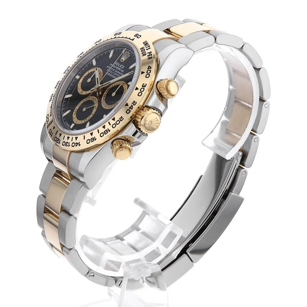 Rolex 126503 Cosmograph Daytona Steel/18K Yellow Gold Black Dial