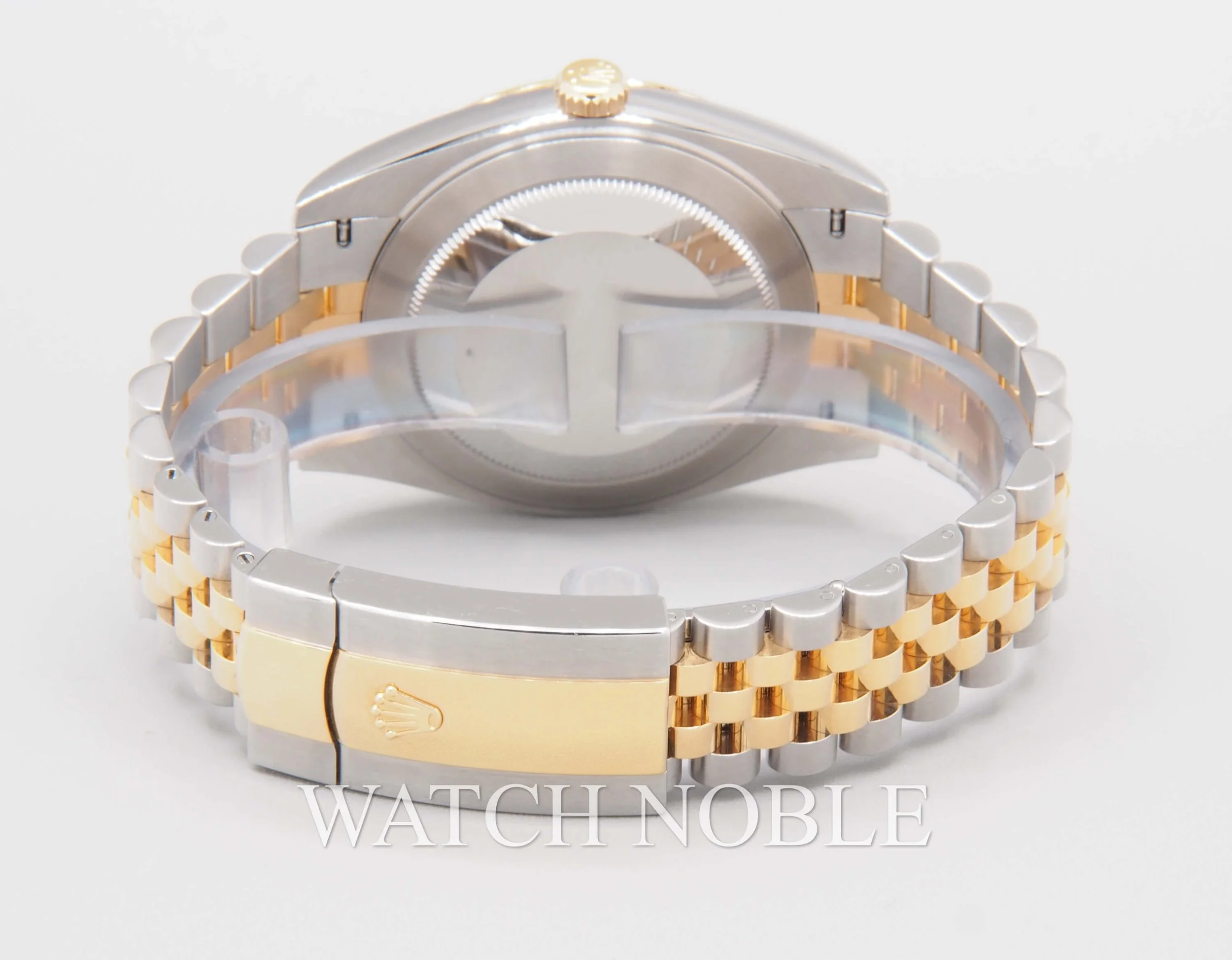 Rolex Datejust 41 Champagne Index Dial Steel 18K Yellow Gold Jubilee 126333