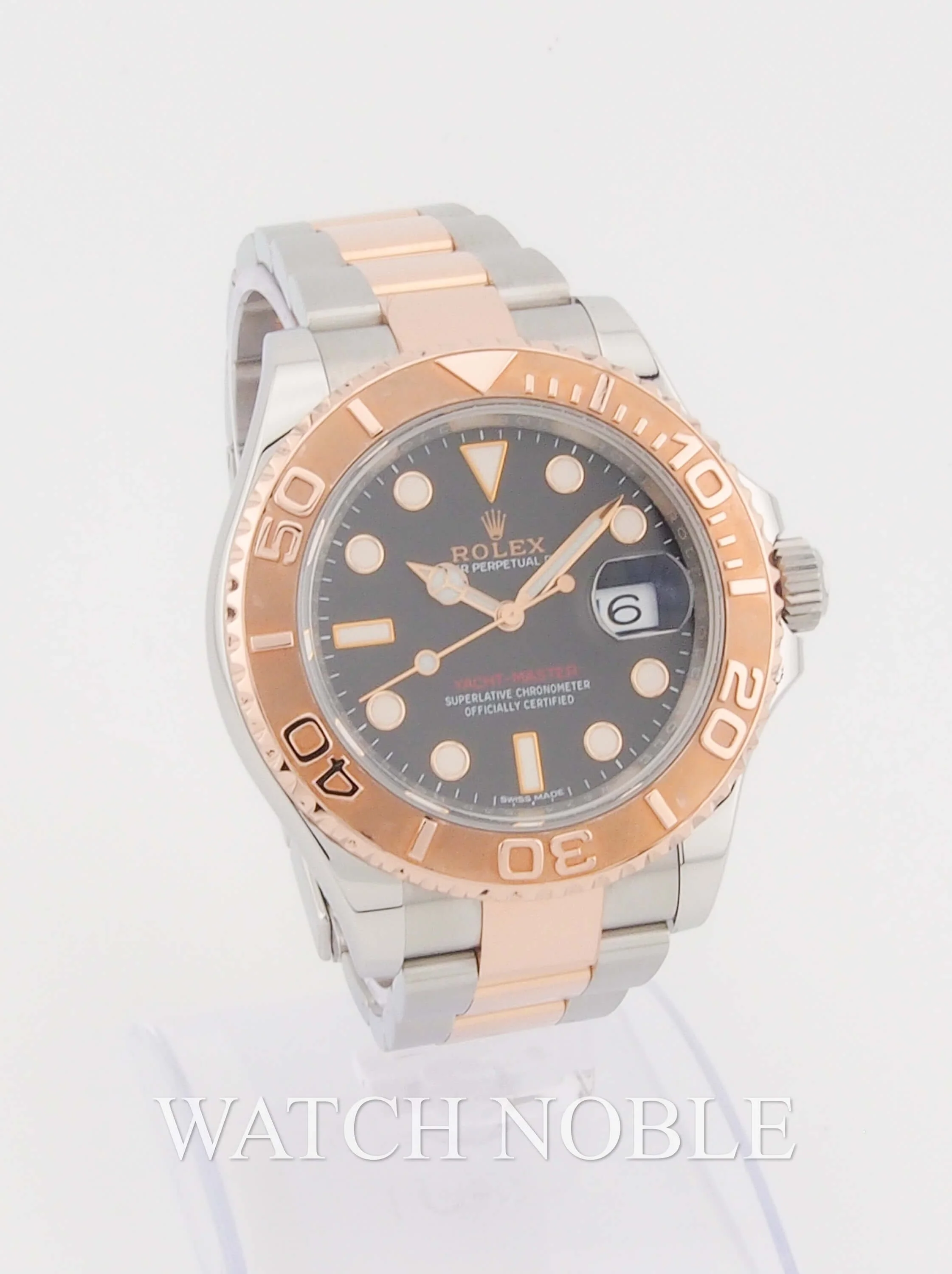 Pre-owned Rolex 116621 Yacht-Master Black Dial 40mm