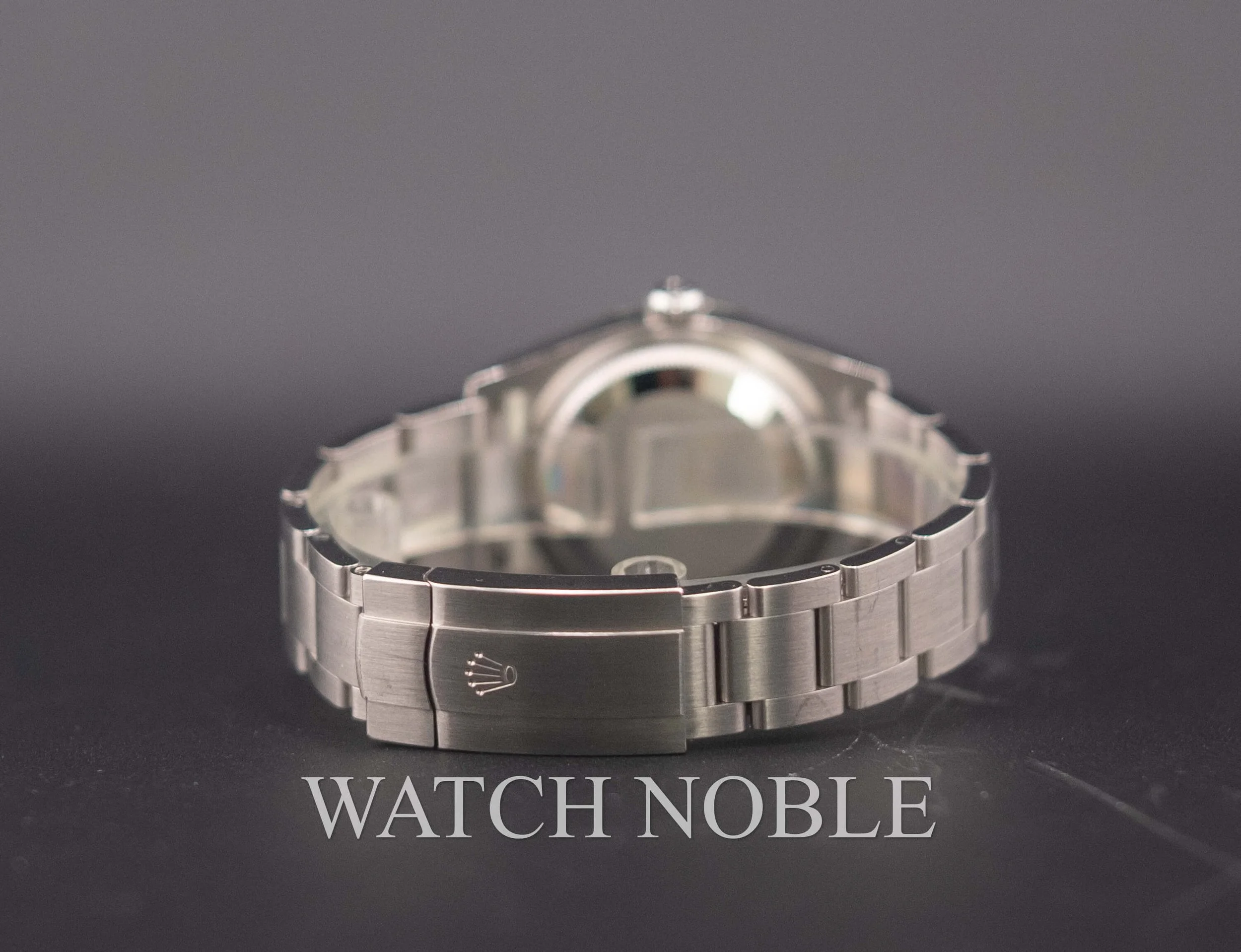 Pre-owned Rolex 126000 Oyster Perpetual 36mm Green Dial Steel