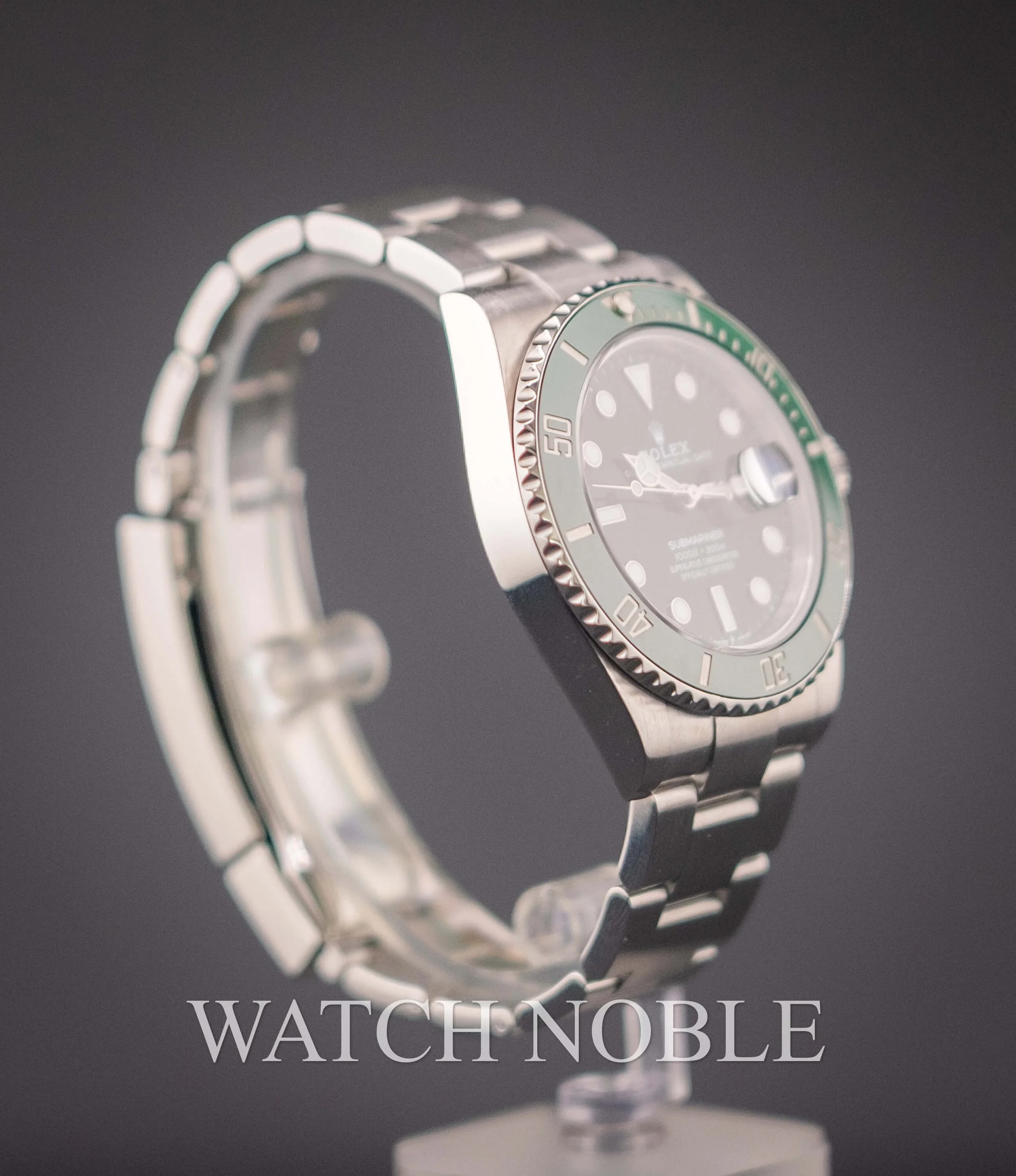 Pre-Owned Rolex 126610LV Submariner Date Green Bezel Stainless Steel 41mm
