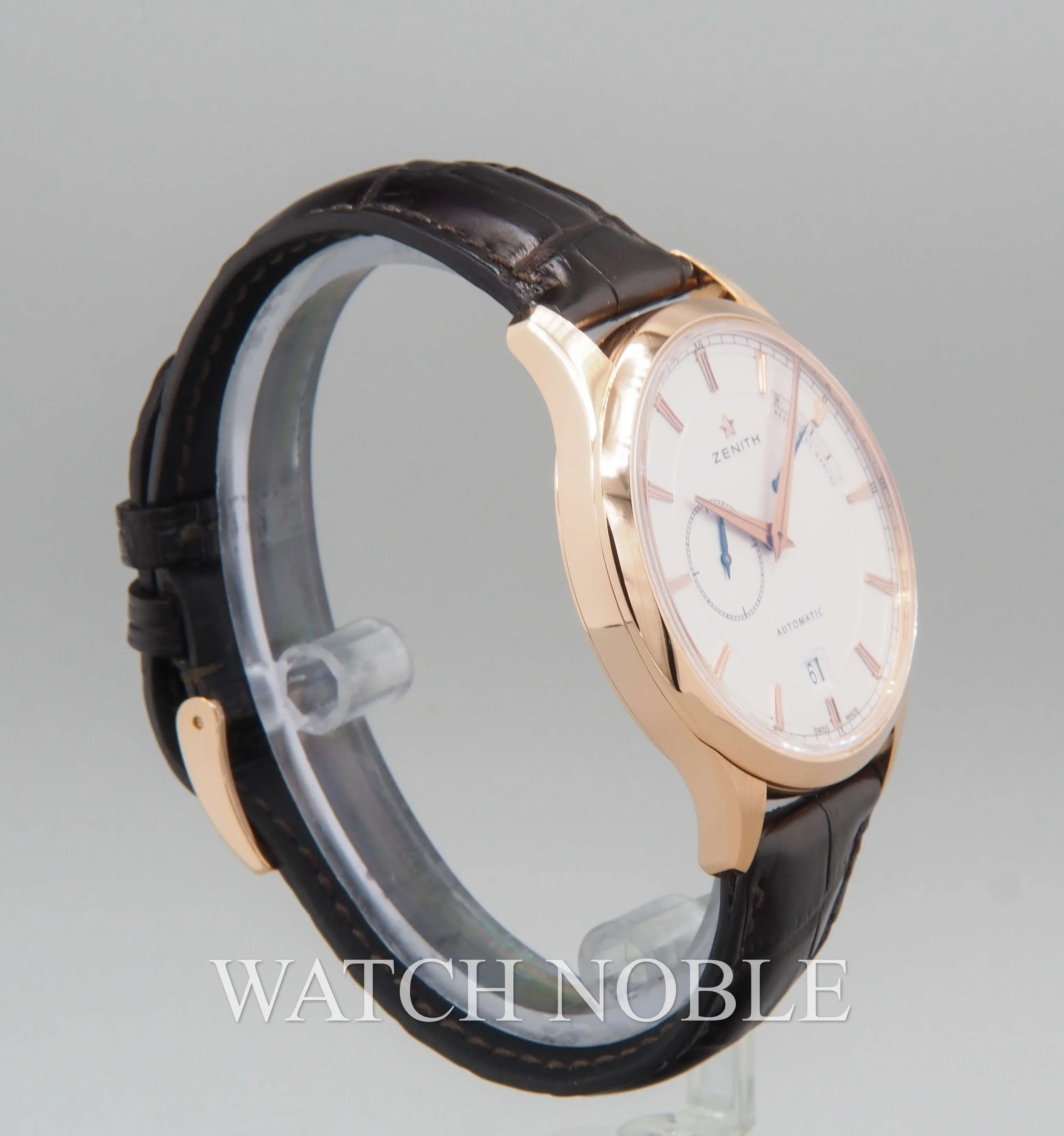 Pre-Owned Zenith Captain Power Reserve Silver Dial 18kt Rose Gold 18.2121.685/01.C498