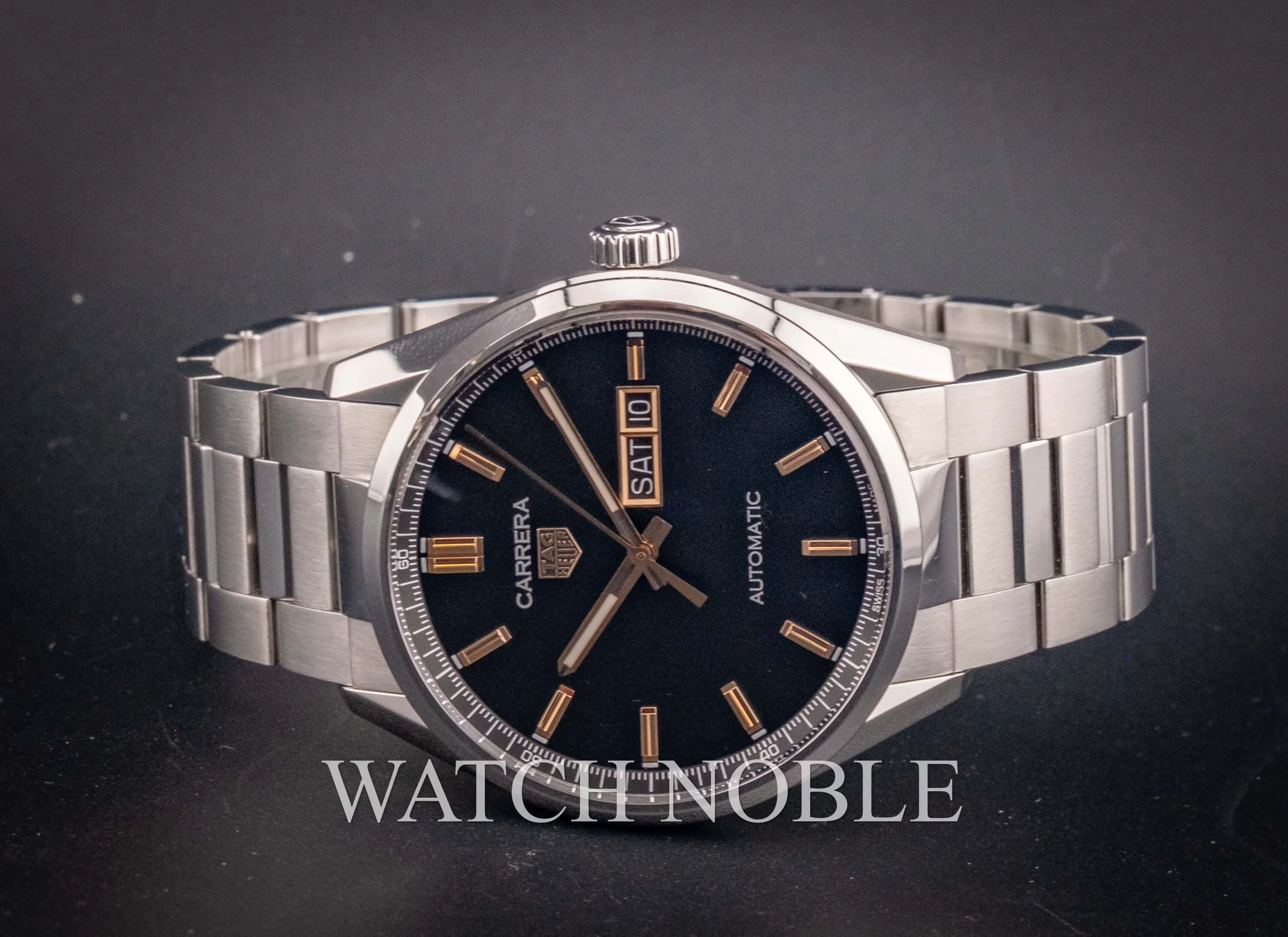 TAG Heuer Carrera Calibre 5 Black Dial WBN2013.BA0640