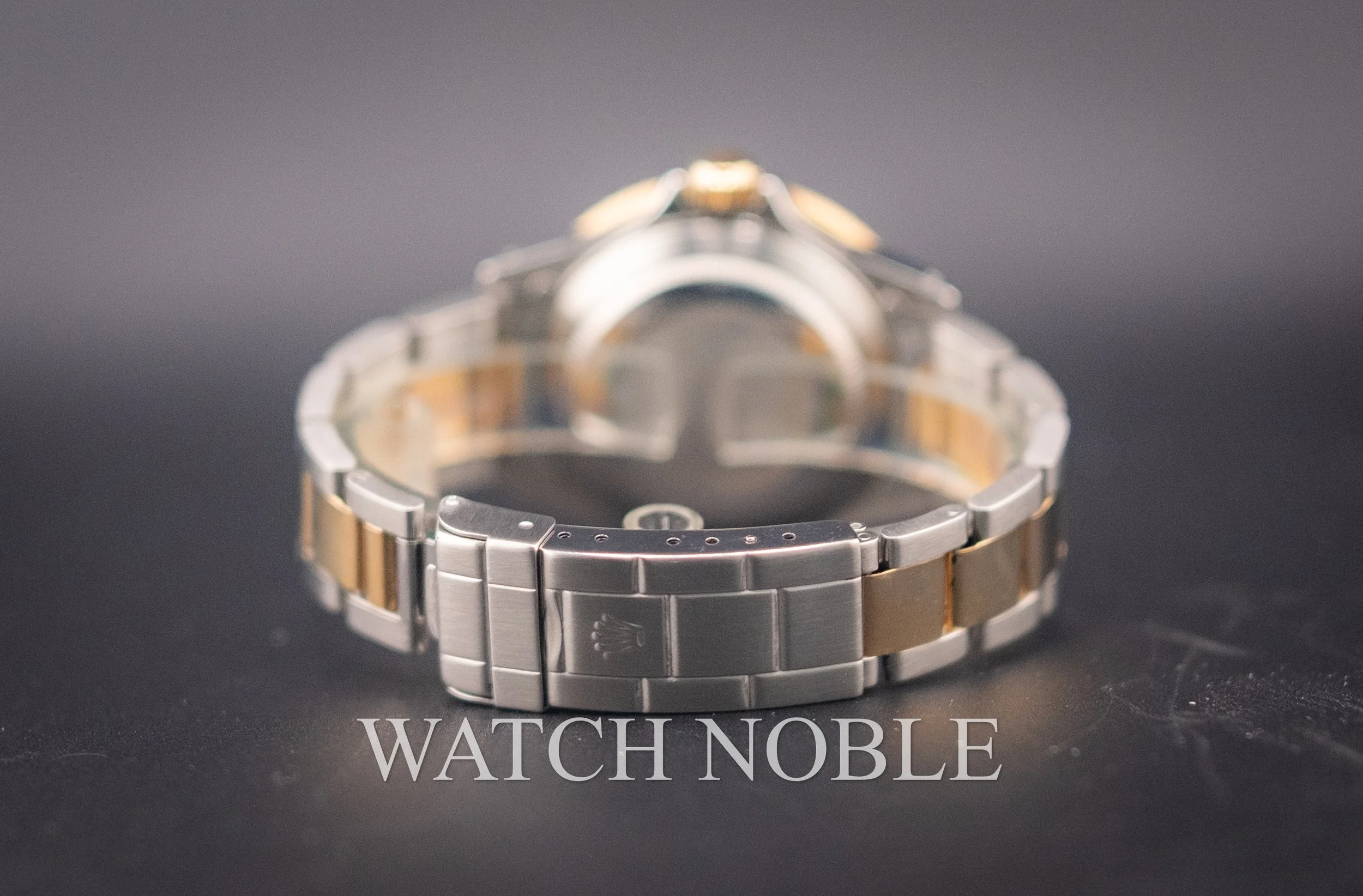 Pre-owned Rolex Submariner Date Black DIal 16613LN Stainless Steel/18K Gold