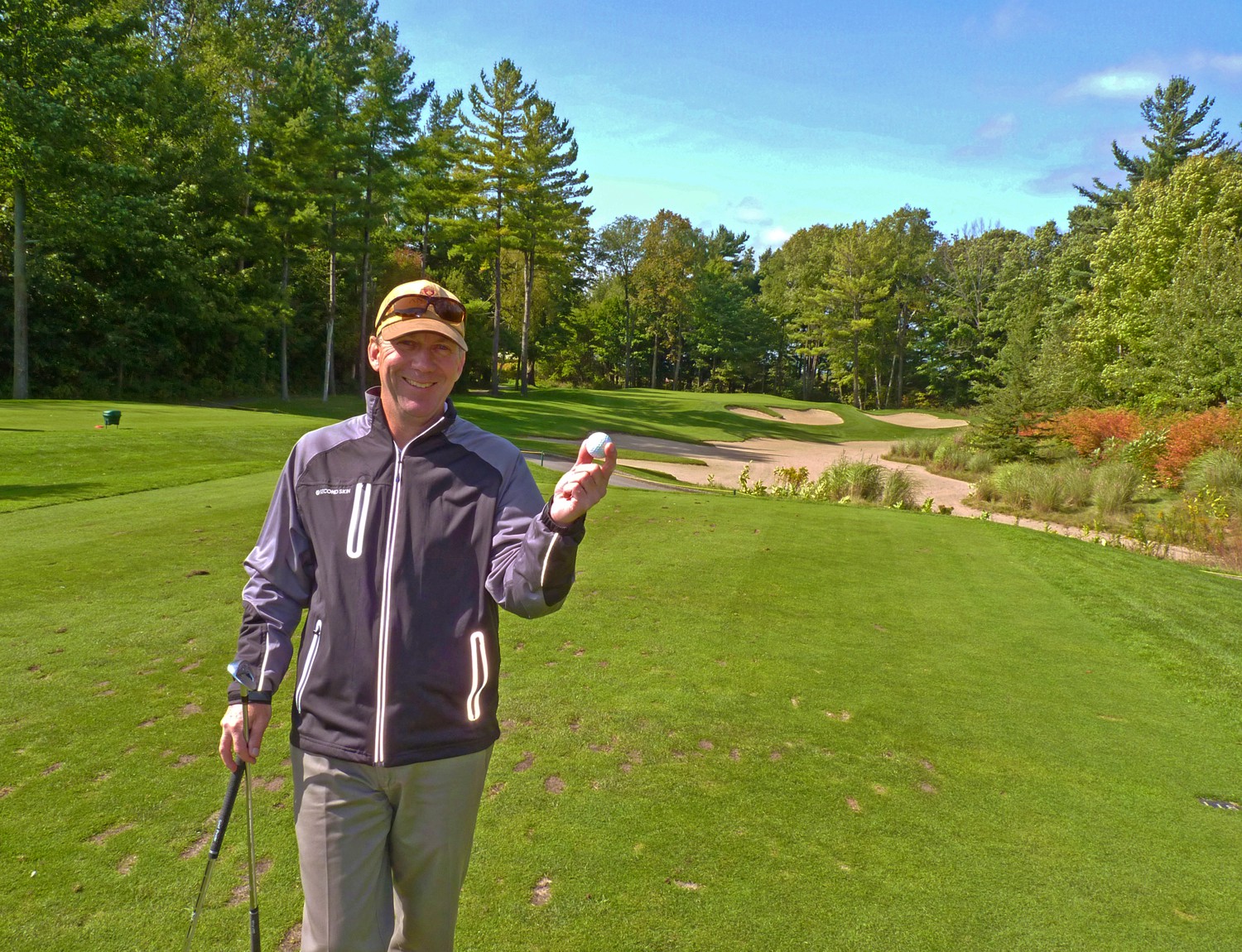Ballantrae Golf & Country Club, Ballantrae, Ontario Ballantrae Golf & Country Club is the first and only golf course in Canada to be designated an Audubon International Signature Sanctuary. This environmentally friendly, adult lifestyle community of 900 homes features a compact and efficient design, with over 75 per cent of the 420-acre site preserved as open green space. Working in close collaboration with the planning and engineering team, the entire site was designed and engineered for maximum efficiency in water usage. A combination of storm water, ground water and recycled effluent, is used to irrigate the golf course and adjacent residential properties. The community also has its own sewage treatment plant. All wastewater from the homes is purified on site, pumped into holding ponds and tested at provincially approved laboratories, before being applied to the golf course. The gently rolling terrain was well suited for the design of a walking friendly layout that appeals to the active lifestyle of Ballantrae residents. The generous sweeping fairways, gently undulating green surfaces and close mown chipping areas provide a well - balanced challenge for golfers of all abilities. A unique ring road encircles the 1st, 9th, 10th and 18th holes that surround the clubhouse area, creating a very distinctive “green” identity for the entire community.