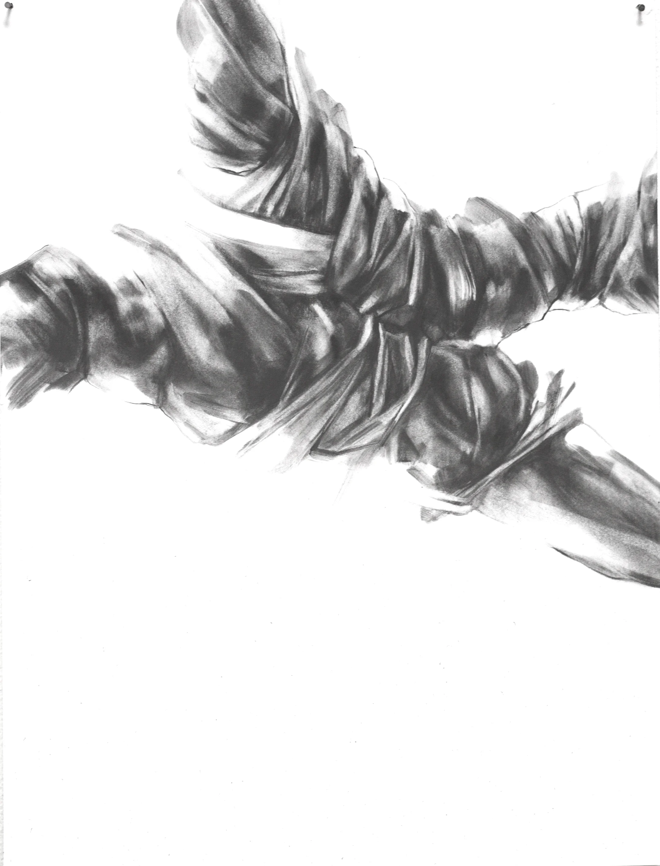 Figure 4: Manifesto No. 23 (2016), Graphite on paper, 12 x 9 inches