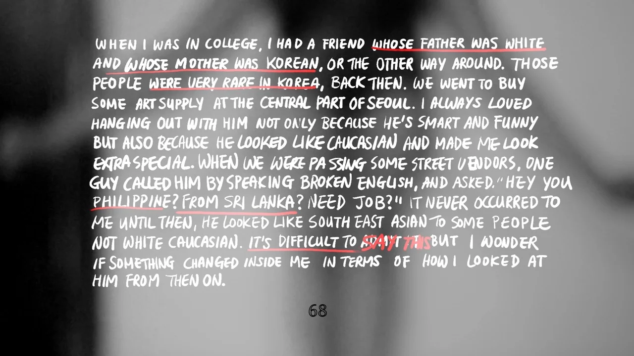 How and Why I became an Artist (or How to Remember the Black Book in Seoul)