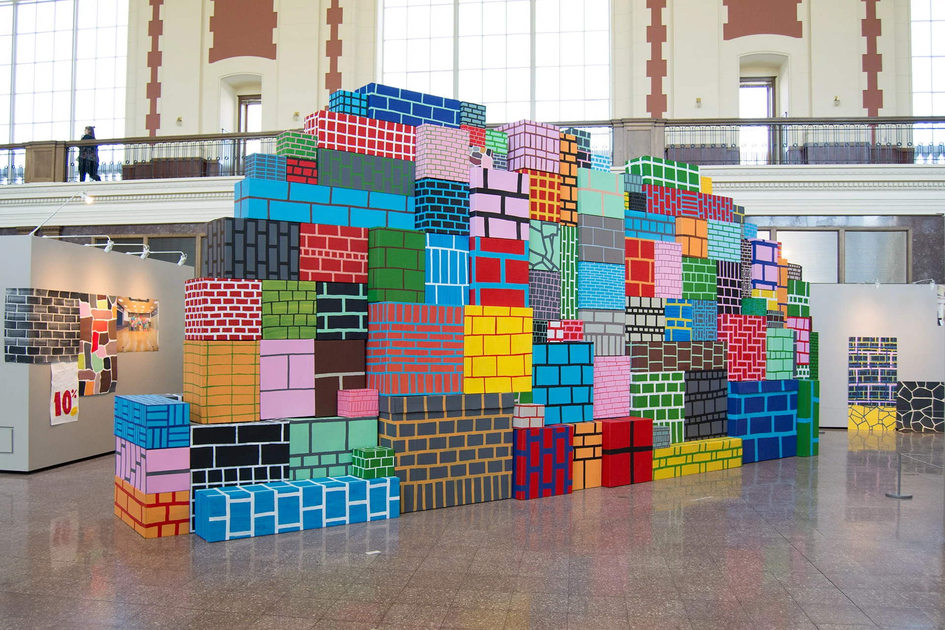 Misplaced Wall , installation view