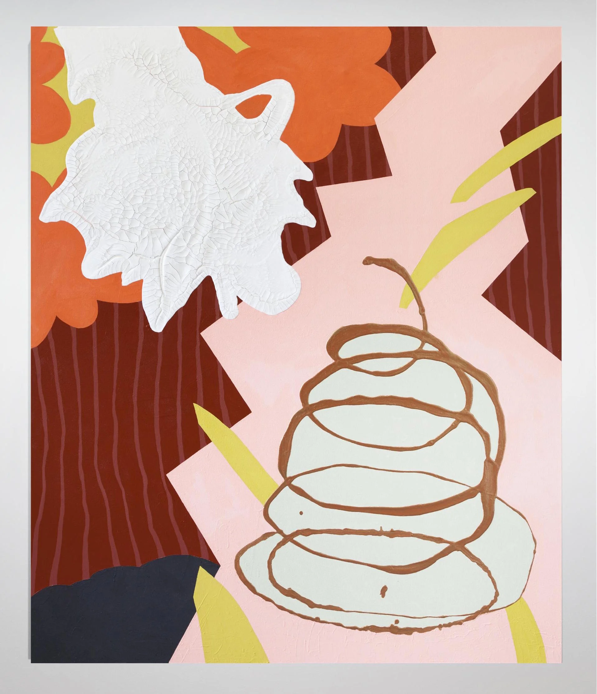 Spin Cycle , Acrylic on canvas, 72 x 60 inches, 2016