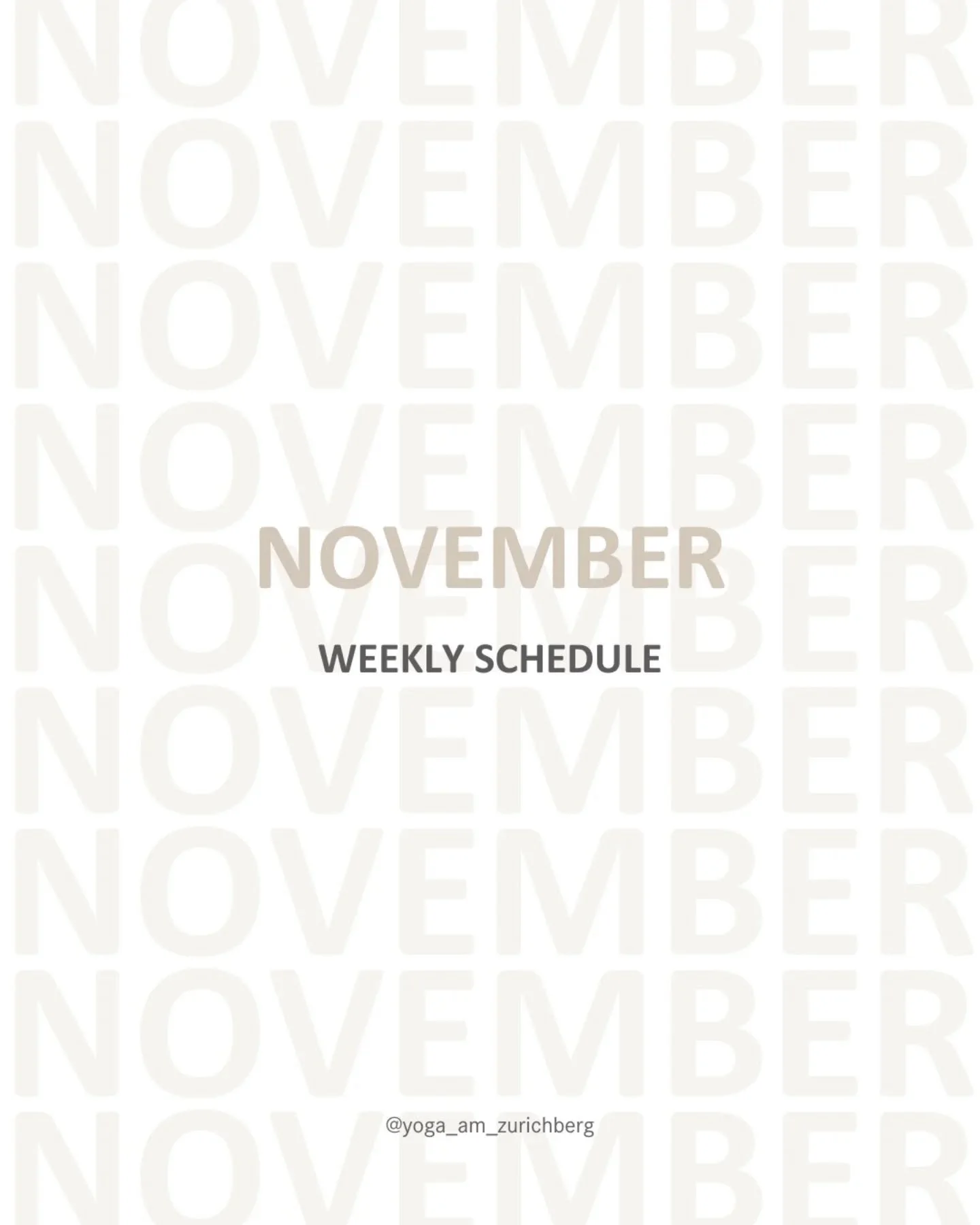 November bei Yoga am Z&uuml;richberg 🍂✨
Ein neuer Monat beginnt &ndash; und mit ihm eine Reihe besonderer Workshops, Begegnungen und Lernmomente, die dich, deine Familie oder deine berufliche Arbeit bereichern k&ouml;nnen. Neben unserem regul&auml;r