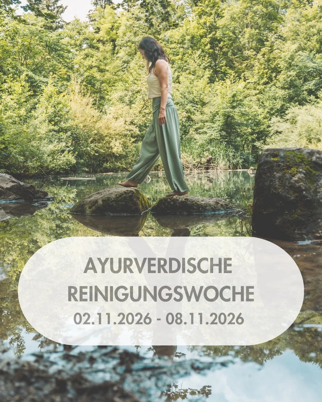 ✨7 TAGE F&Uuml;R DICH UND DEIN WOHLBEFINDEN!✨

G&ouml;nn dir eine bewusste Auszeit und entdecke die Verbindung aus traditionellem Ayurveda und modernem Scheinfasten. 

Unsere Ayurvedische Reinigungswoche begleitet dich mit bewusster Ern&auml;hrung, Y