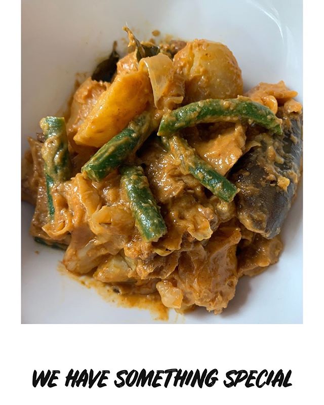 Vegetarian Malaysian Curry! *limited availability today* 11/2/19 #freshbui #savoryspecials
