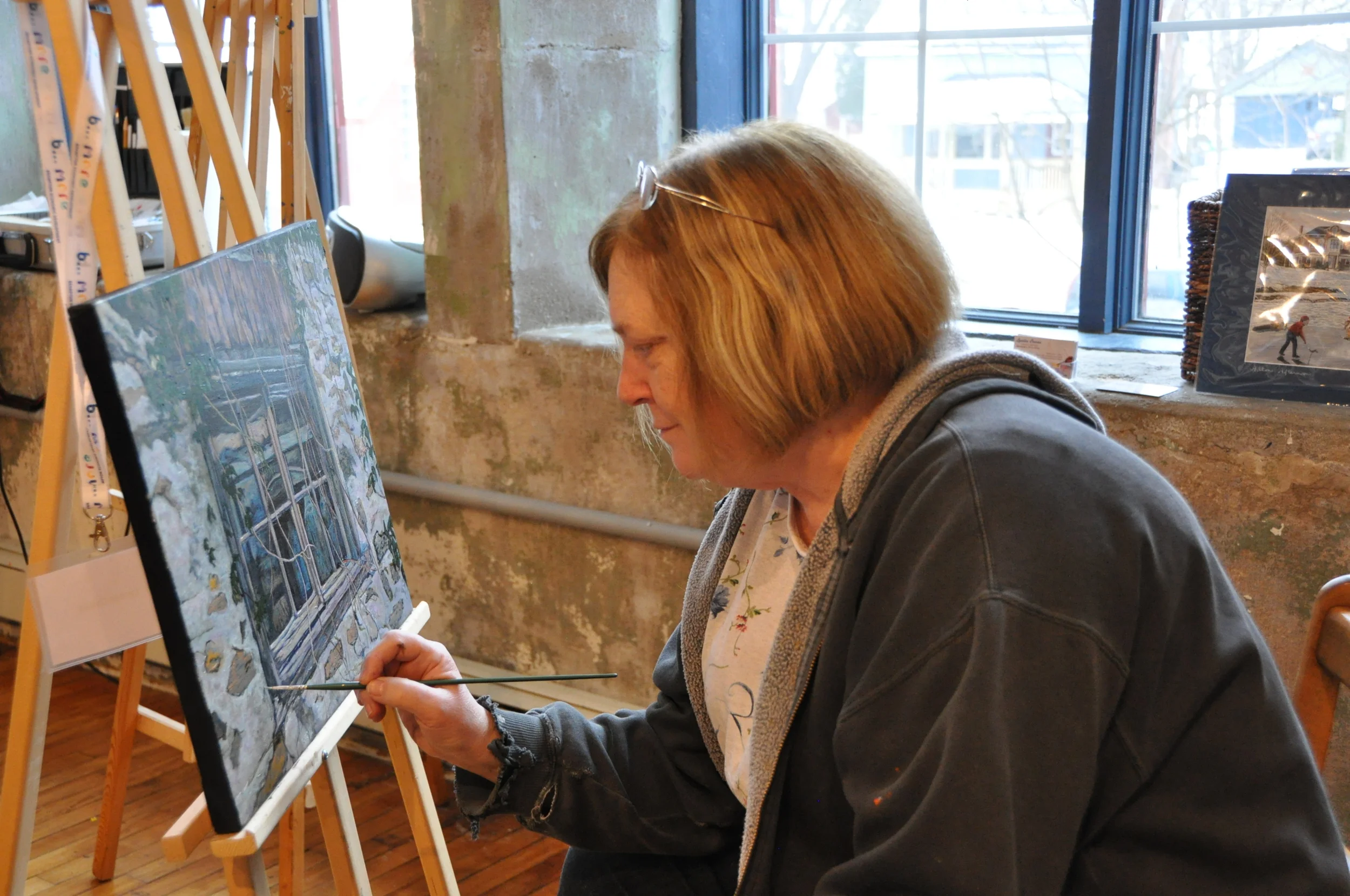 Lynden Cowan has been painting most of her life. This self-taught artist is drawn to the Canadian landscape and is noted for her ability to make the viewer feel that they are part of the scene. Her preferred medium is oil on canvas, but the artist also enjoys working with a variety of other materials, such as painting on GPS and egg tempura. The artist has many limited edition giclee prints to her credit, and these are done on archival quality paper, or canvas. Lynden's original works can be found in private and corporate collections across North America, and she invites you tovisit her online at... http://lyndencowan.com Or email her at lynden@lyndencowan.com