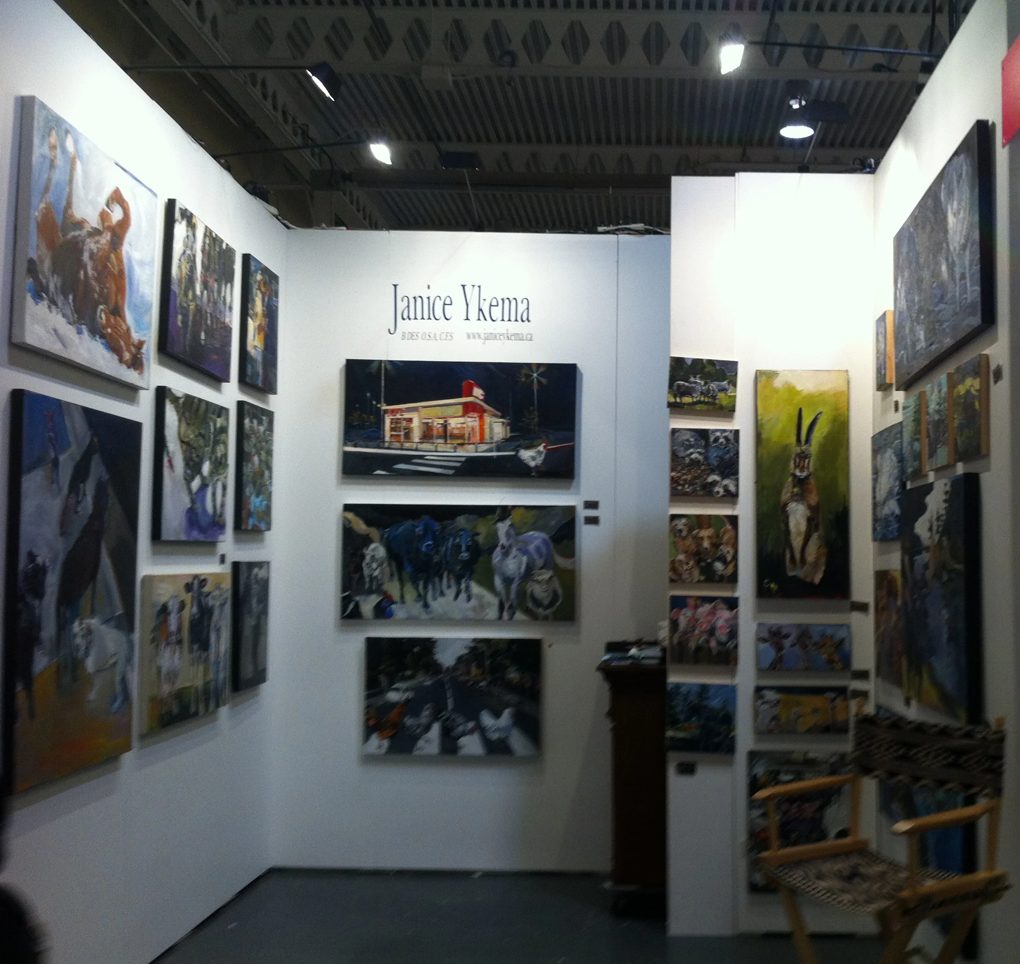 Janice Ykema was selected for the 2016 Artist Project.