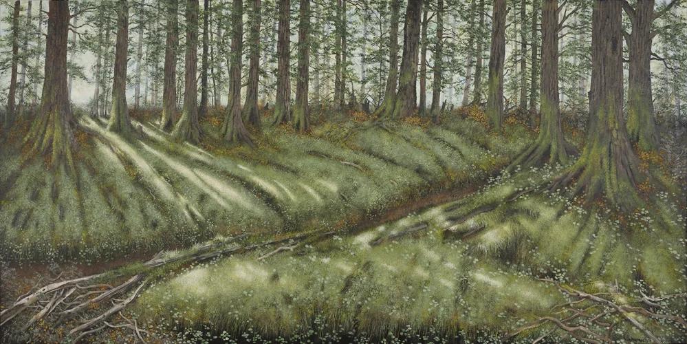 “Timberlane Ravine”, 24” by 60”