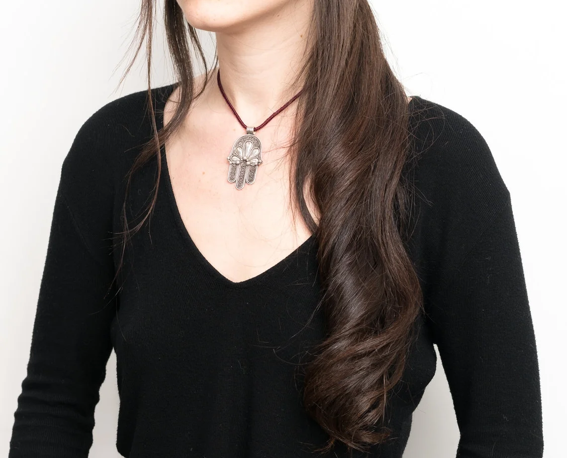 Moroccan Jewelry: Moroccan Necklace, Hamsa Necklace