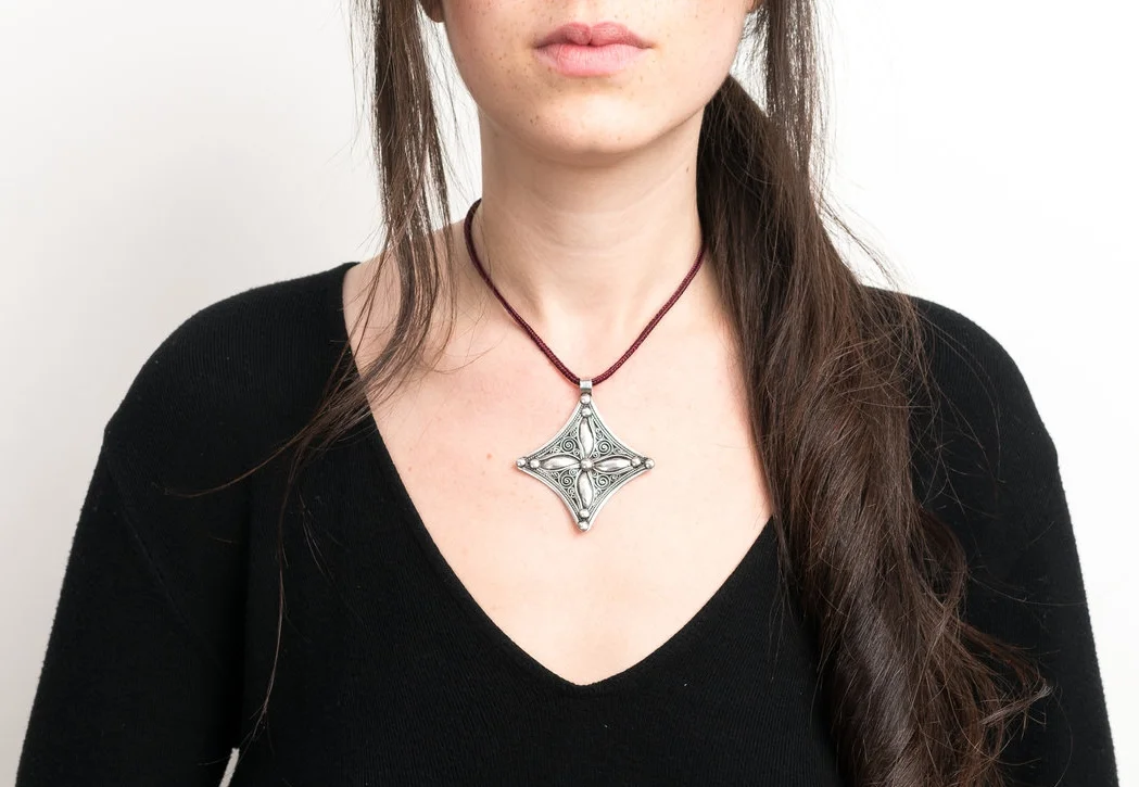 Moroccan Necklace, Berber Pendant