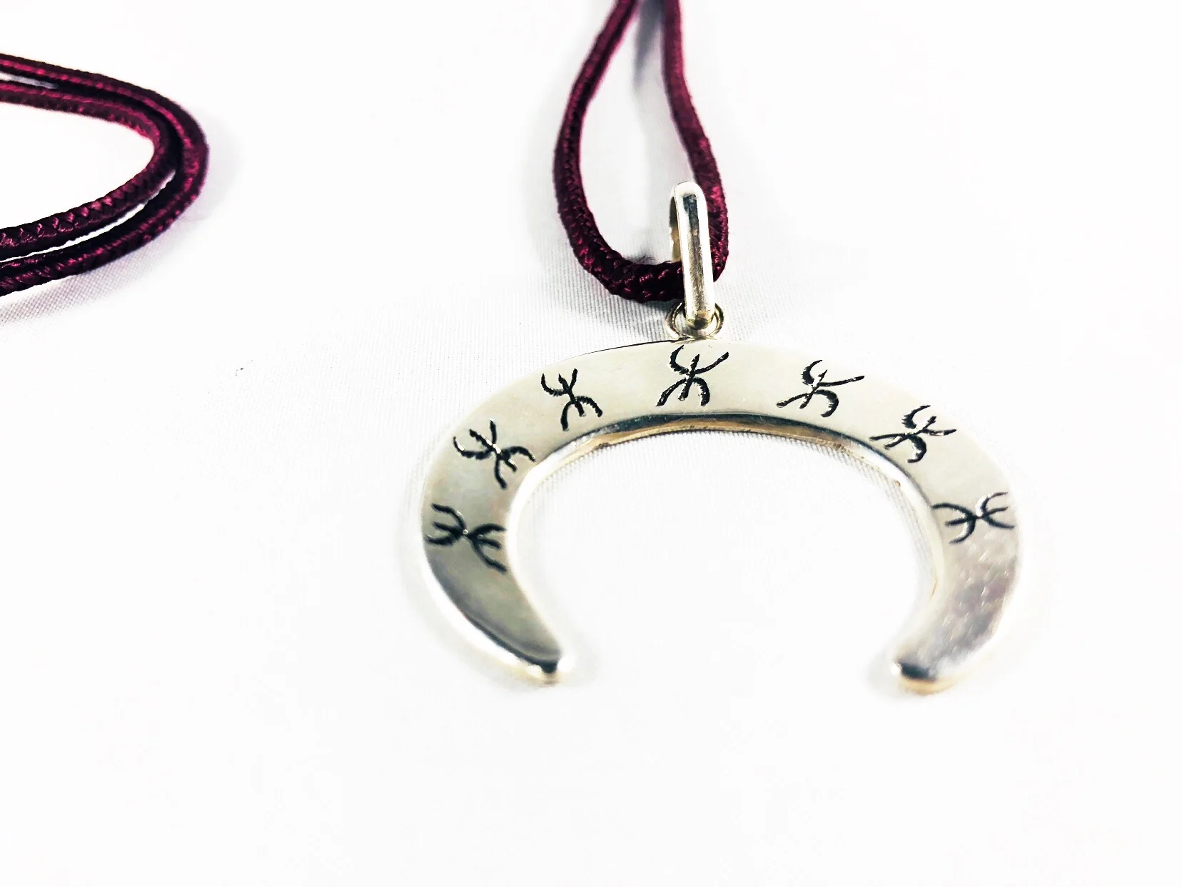 Moroccan Necklace, Berber Signs