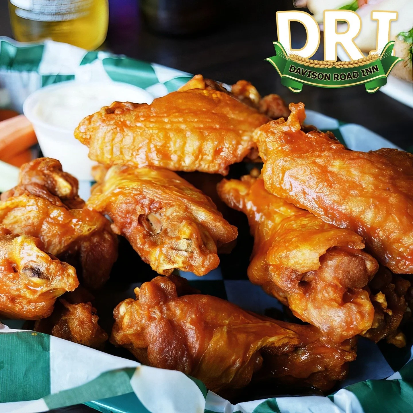 𝗦𝘁𝗼𝗽 𝗶𝗻 𝗳𝗼𝗿 𝗼𝘂𝗿 𝗪𝗲𝗱𝗻𝗲𝘀𝗱𝗮𝘆 𝘄𝗶𝗻𝗴 𝘀𝗽𝗲𝗰𝗶𝗮𝗹 - 𝟭𝟬 𝗪𝗶𝗻𝗴𝘀 𝗳𝗼𝗿 $𝟭𝟮.𝟵𝟵 𝗮𝗻𝗱 𝟮𝟬 𝗳𝗼𝗿 $𝟭𝟴.𝟵𝟵!

How do you like your wings?! We have so many excellent sauce options, come try them all! 𝗠𝗶𝗹𝗱, 𝗠𝗲𝗱𝗶𝘂𝗺