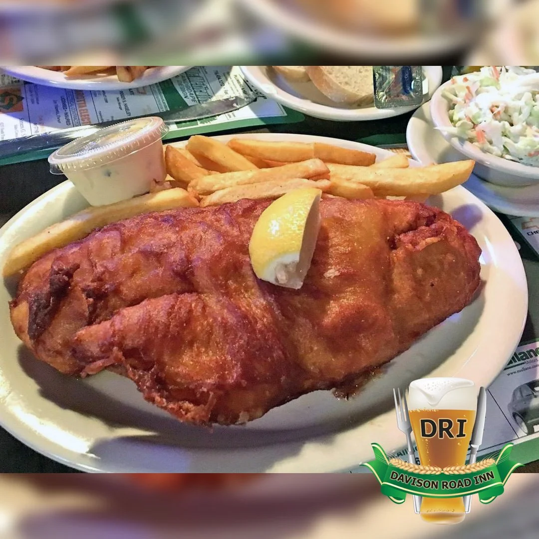 𝐋𝐨𝐨𝐤𝐢𝐧𝐠 𝐟𝐨𝐫 𝐚𝐧 𝐀𝐦𝐚𝐳𝐢𝐧𝐠 𝐅𝐢𝐬𝐡 𝐅𝐫𝐲 𝐨𝐧 𝐀𝐬𝐡 𝐖𝐞𝐝𝐧𝐞𝐬𝐝𝐚𝐲?🐟🤤

𝗙𝗿𝗼𝗺 𝟰:𝟬𝟬-𝟱:𝟯𝟬𝗣𝗠 today we will be offering an early bird special for a delicious fish fry!🤤 The special comes with your choice of fish (beer-b