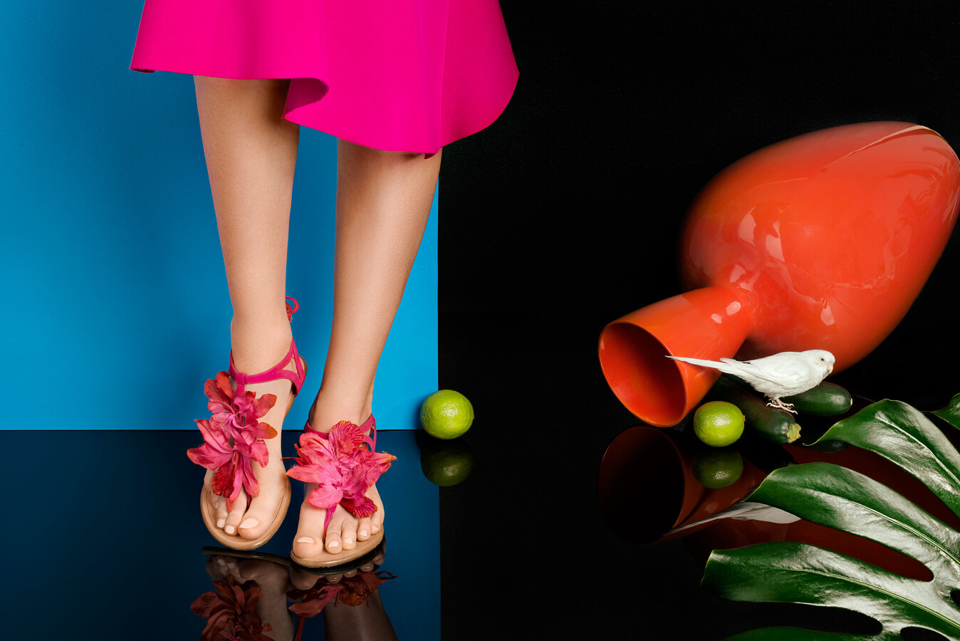 Aquazzura Spring Shoe Campaign, stylist Sorrel Kinder
