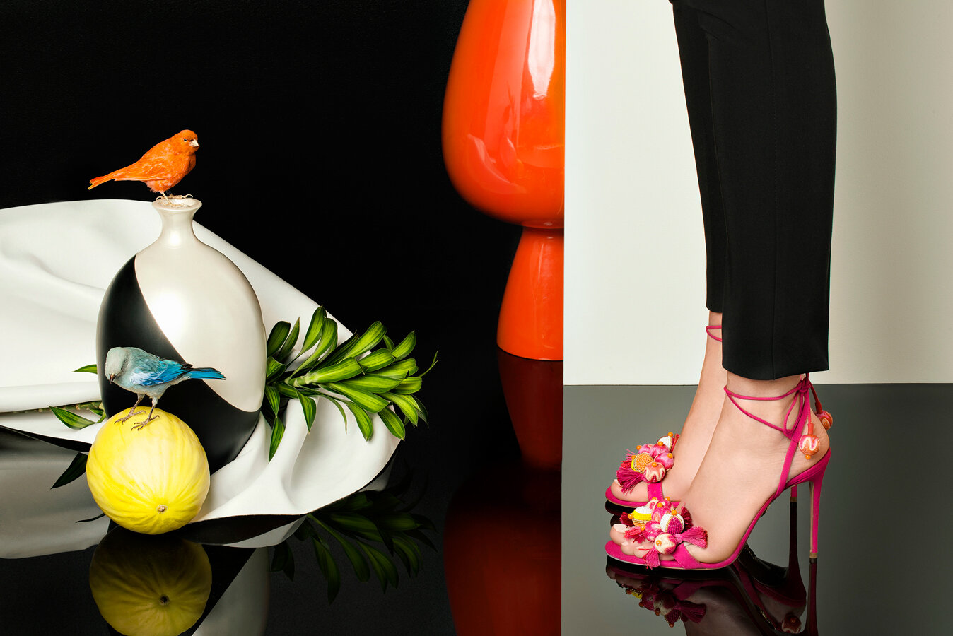 Aquazzura Spring Shoe Campaign, stylist Sorrel Kinder