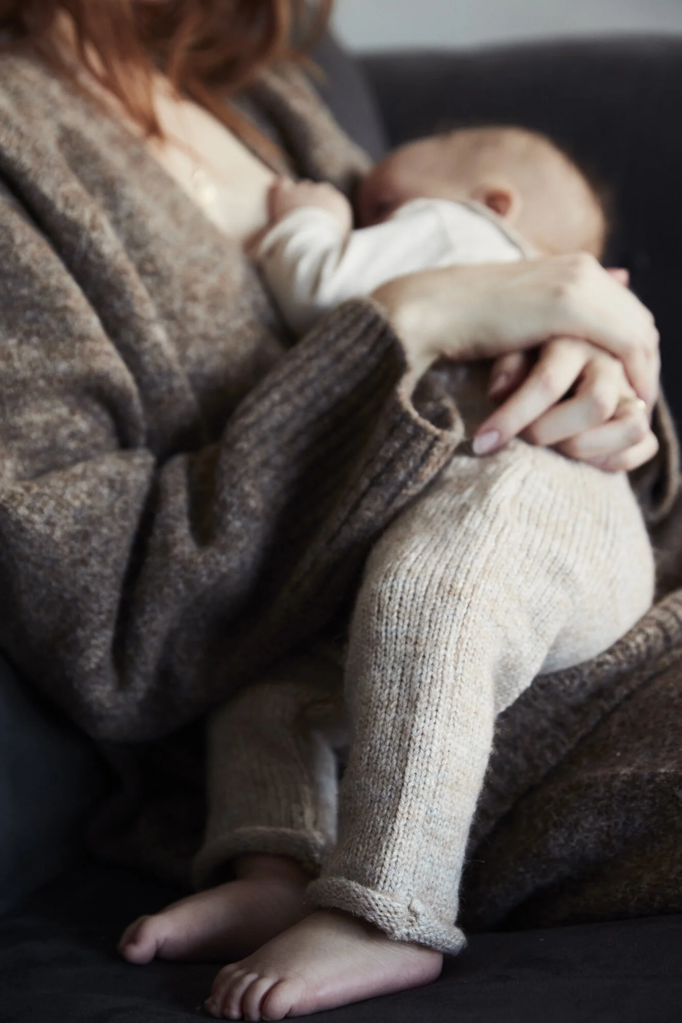 Mother &amp; Baby knitwear shoot, Fashion Stylist Sorrel Kinder