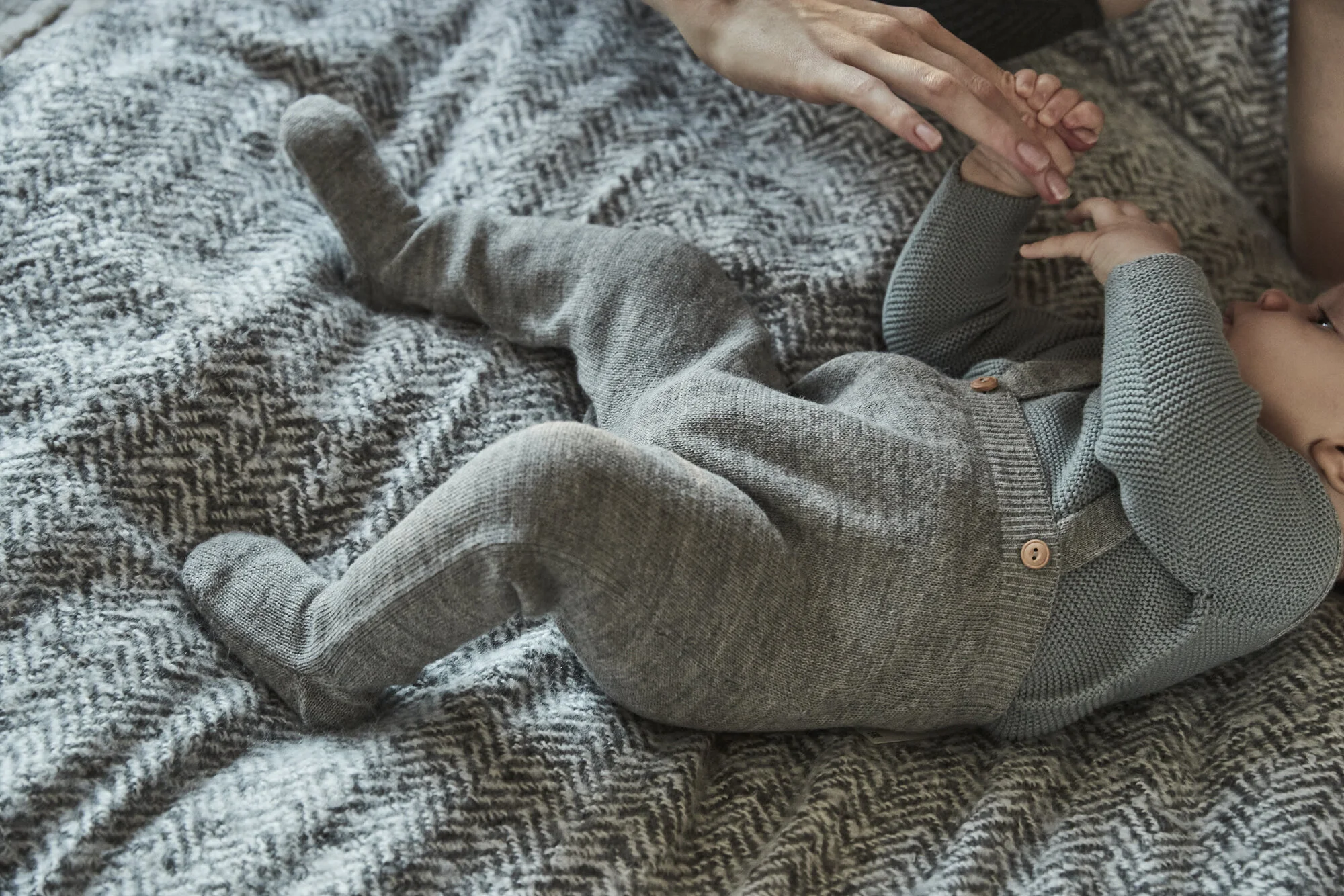 Mother &amp; Baby knitwear shoot, Fashion Stylist Sorrel Kinder