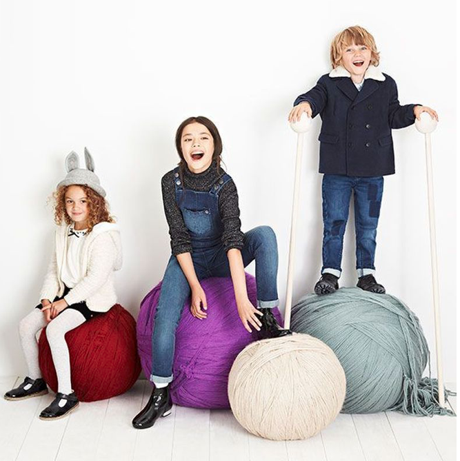 Marks and Spencer Kidswear shoot. Stylist Sorrel Kinder 