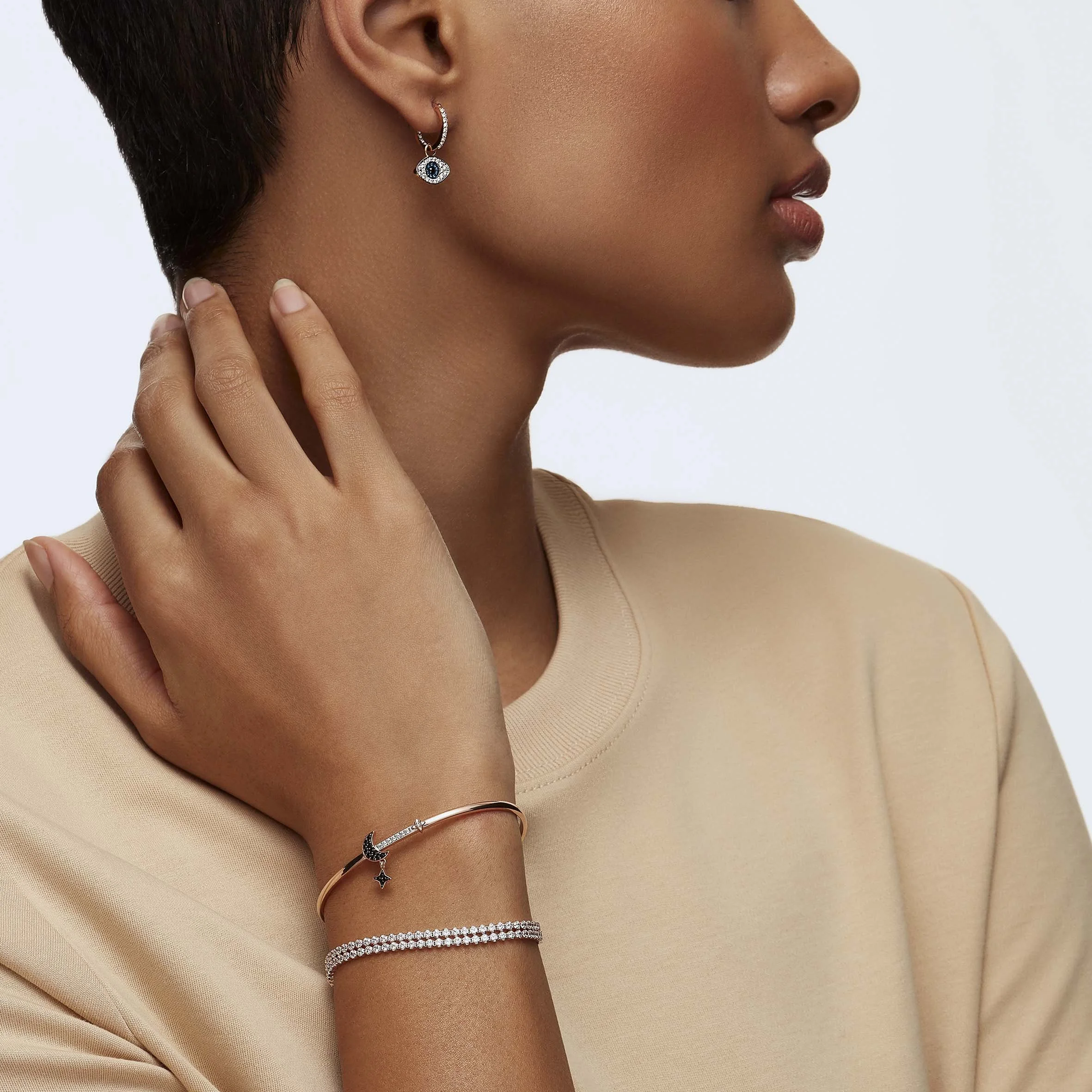 Swarovski jewellery, Stylist Sorrel Kinder