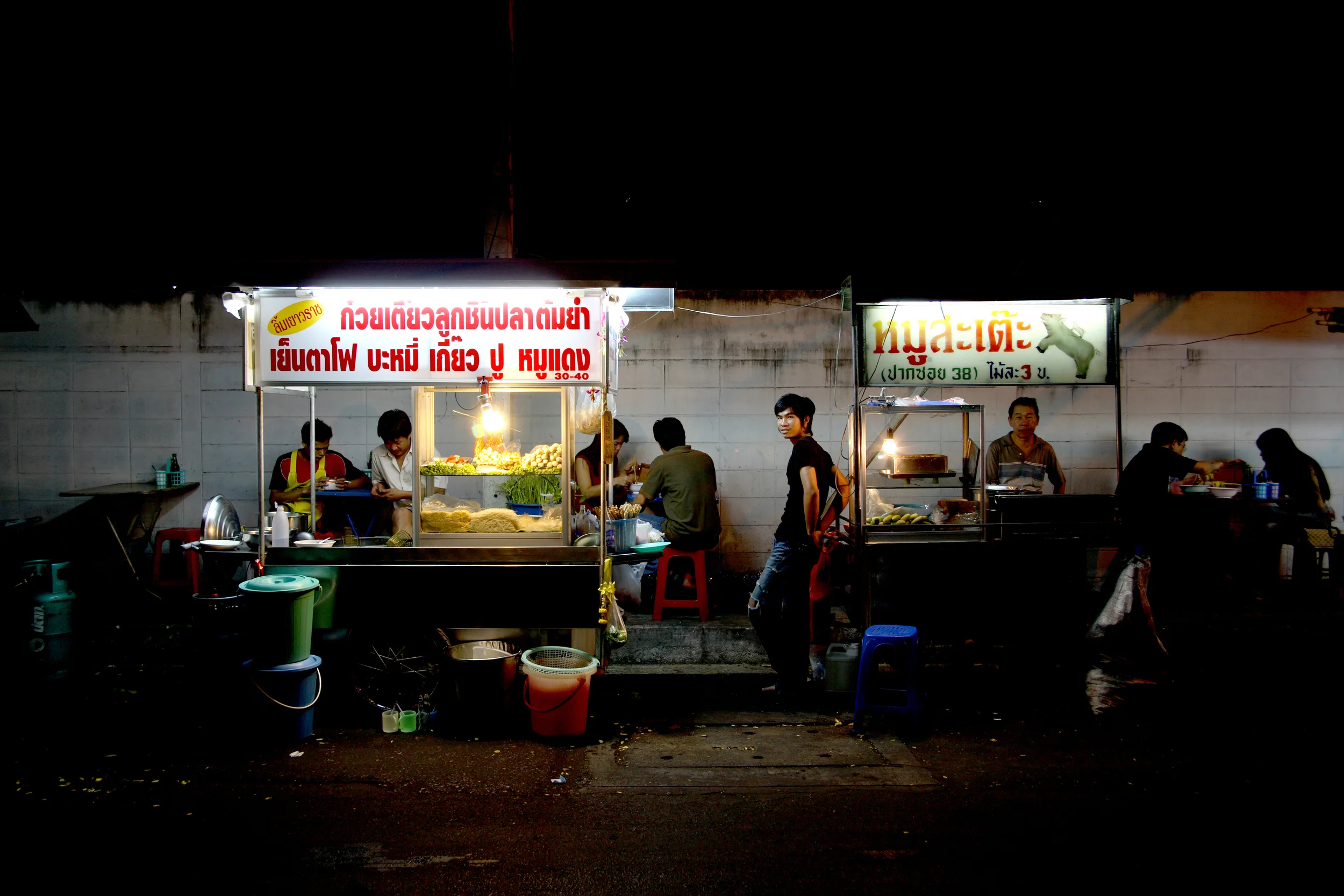 Streetfood market, Bangkong, Thailand