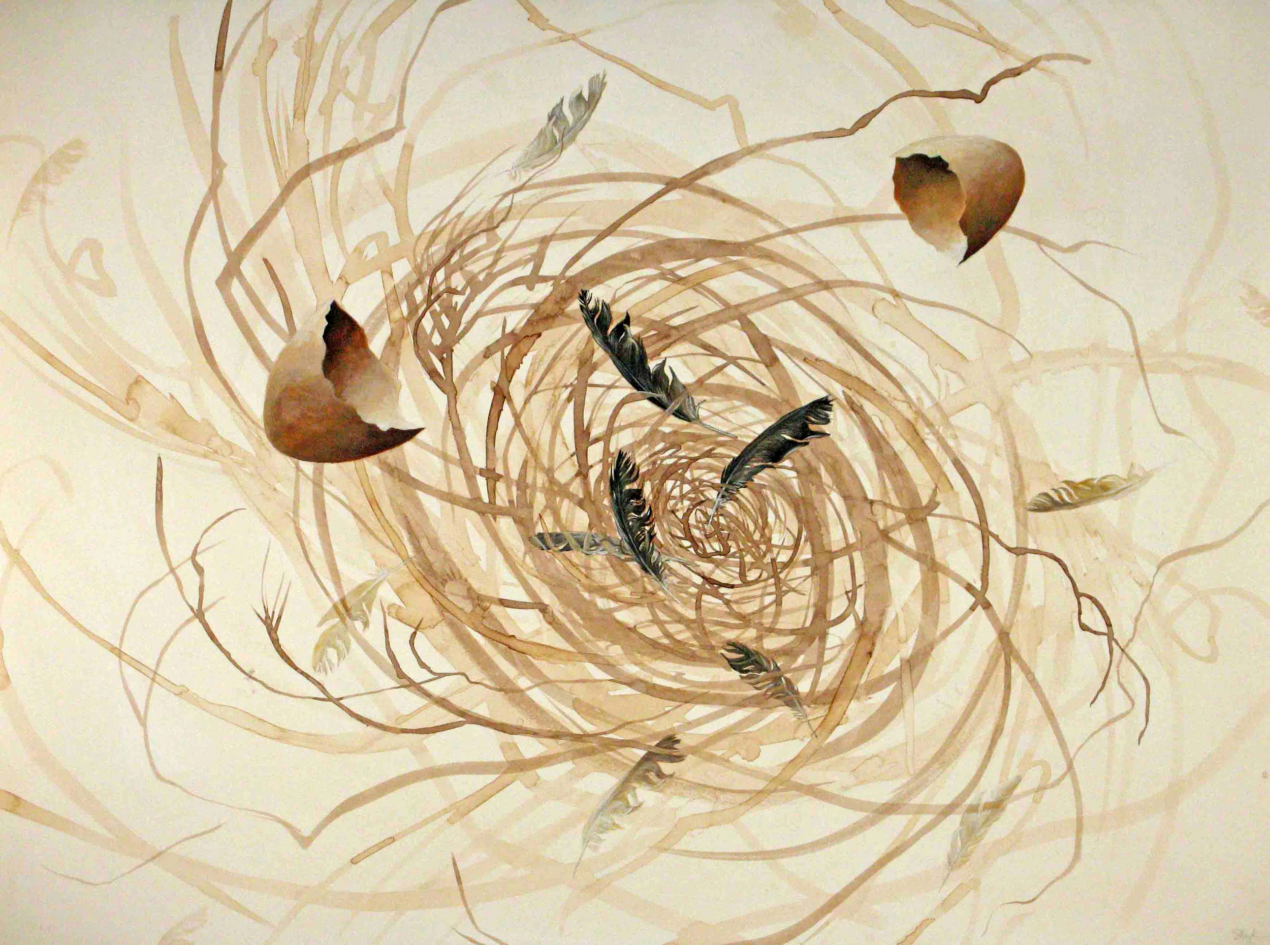 Field Work (Vortex with Egg)