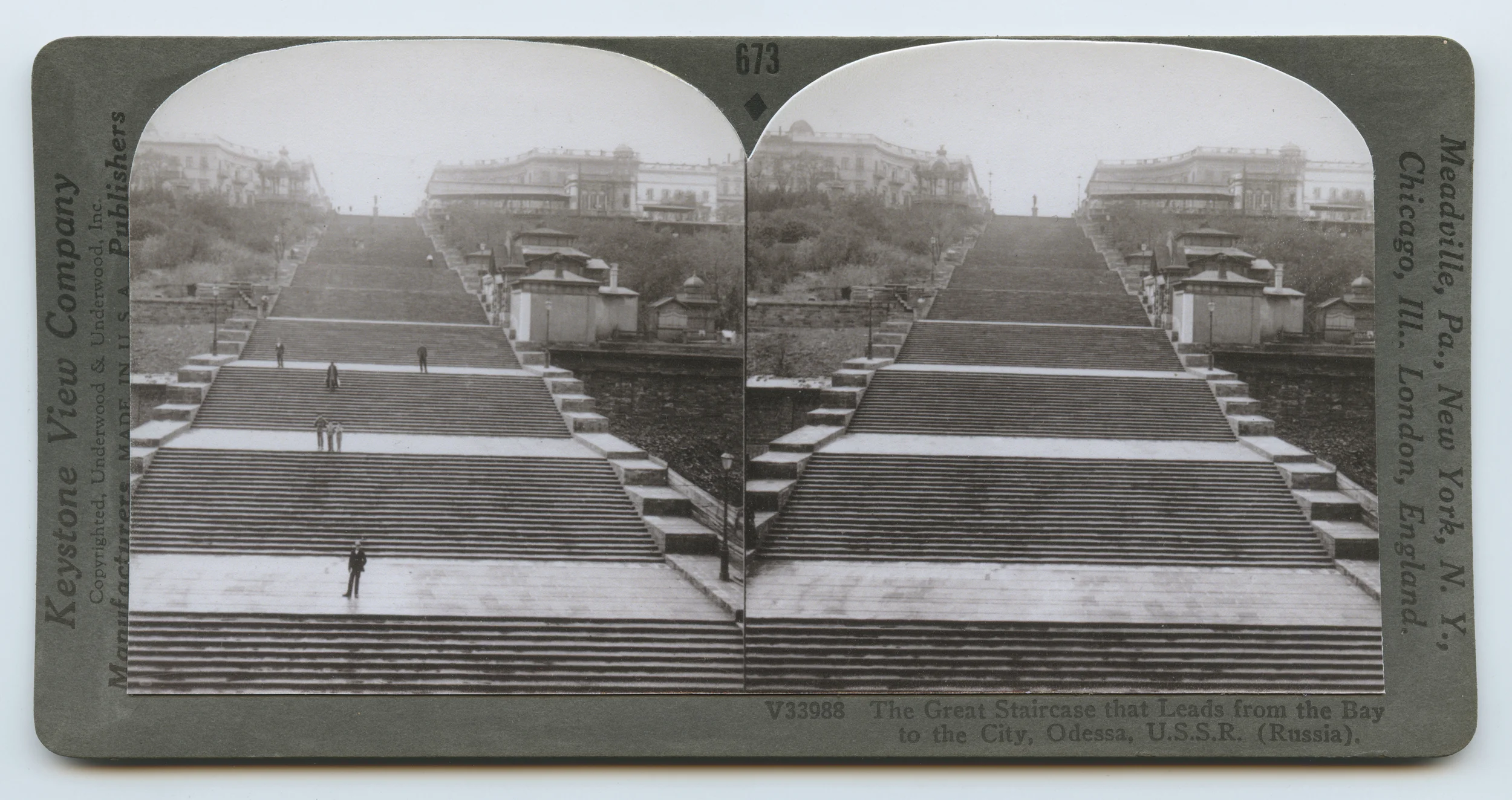 Stereoview: The Great Staircase