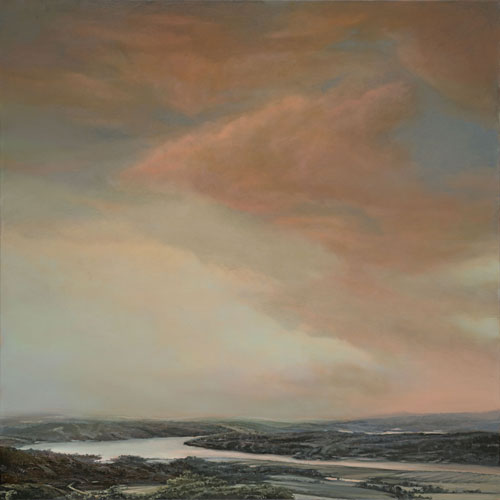 Orange Cloud, River Bend