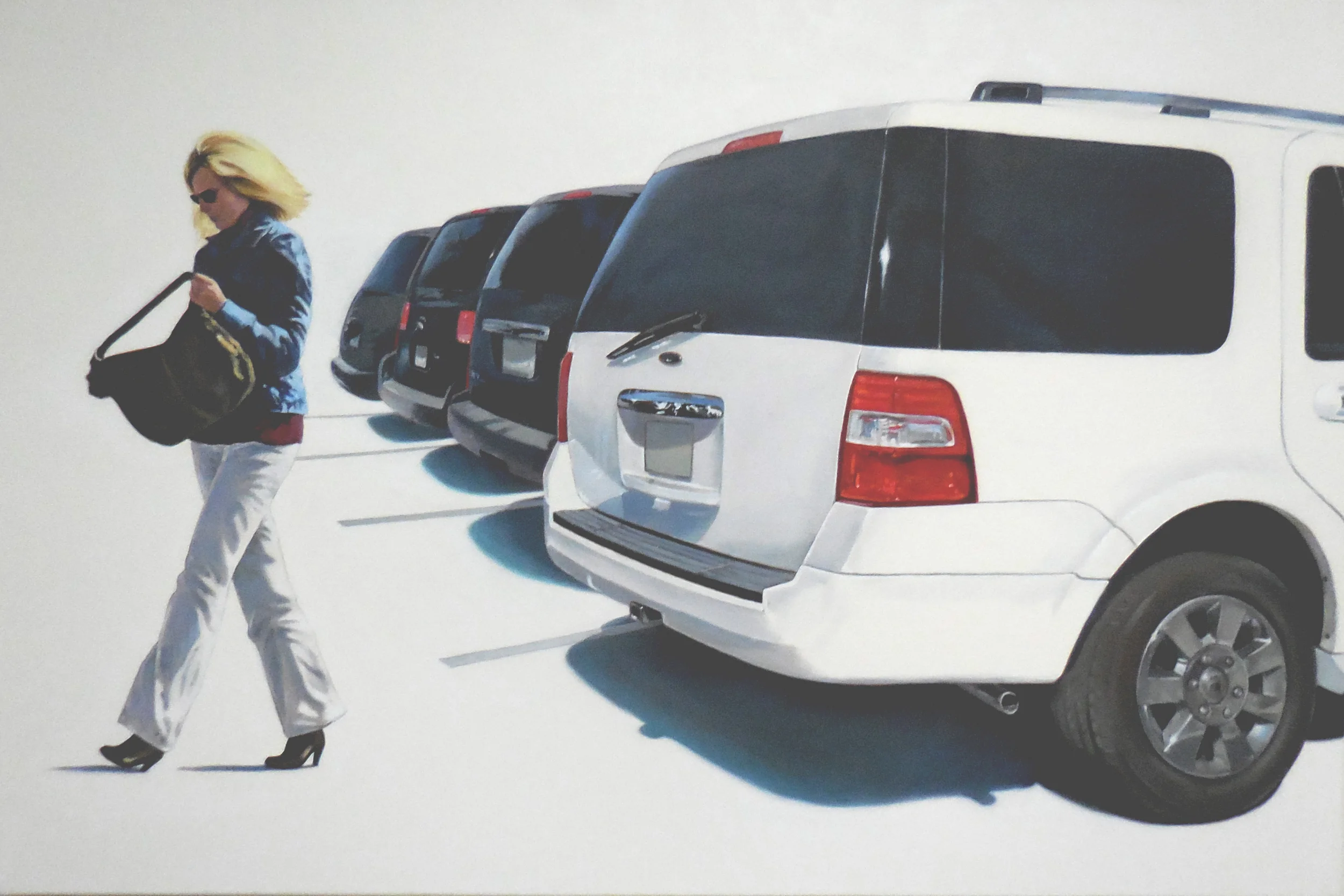 Woman and Cars