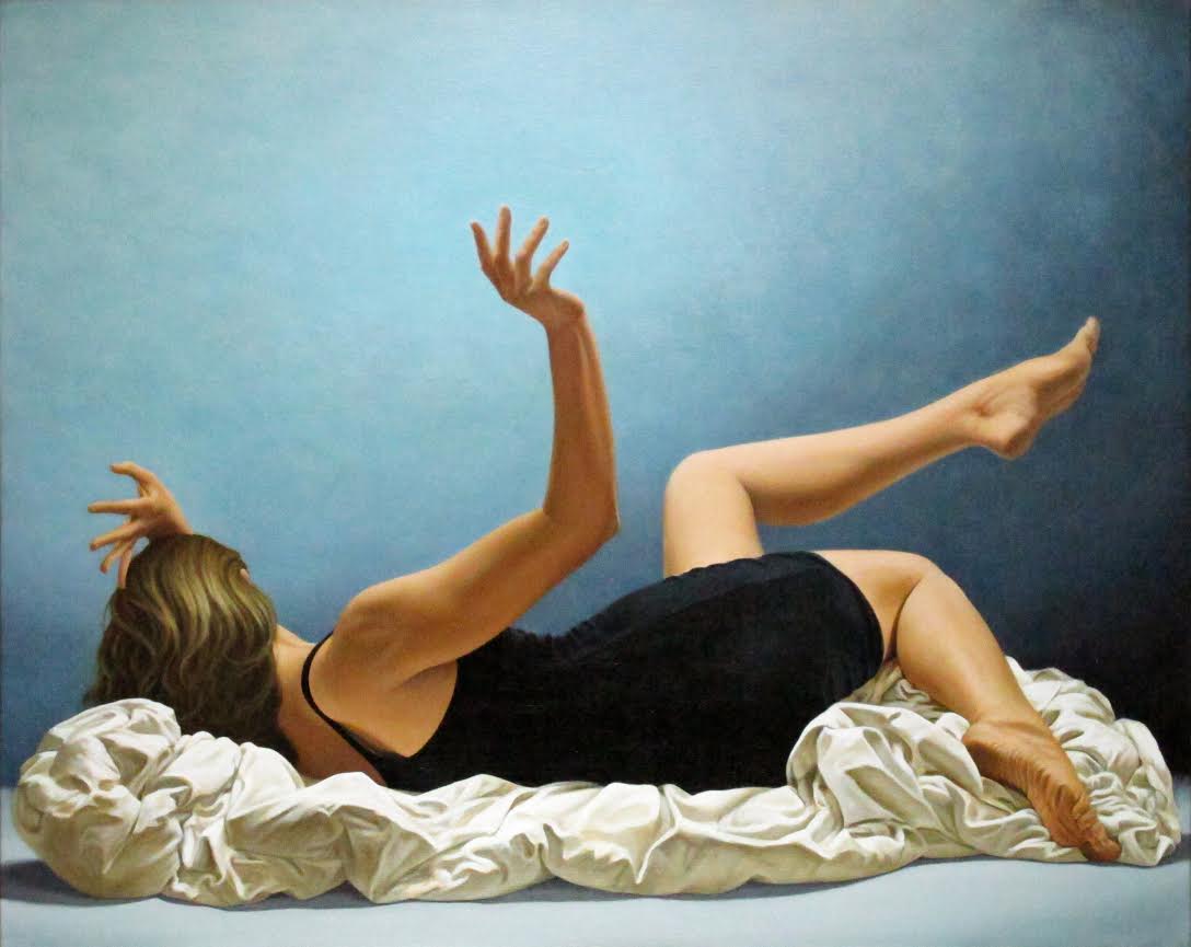 Jeff Danley, Awaken , 2016. 32 x 40 inches, oil on canvas.