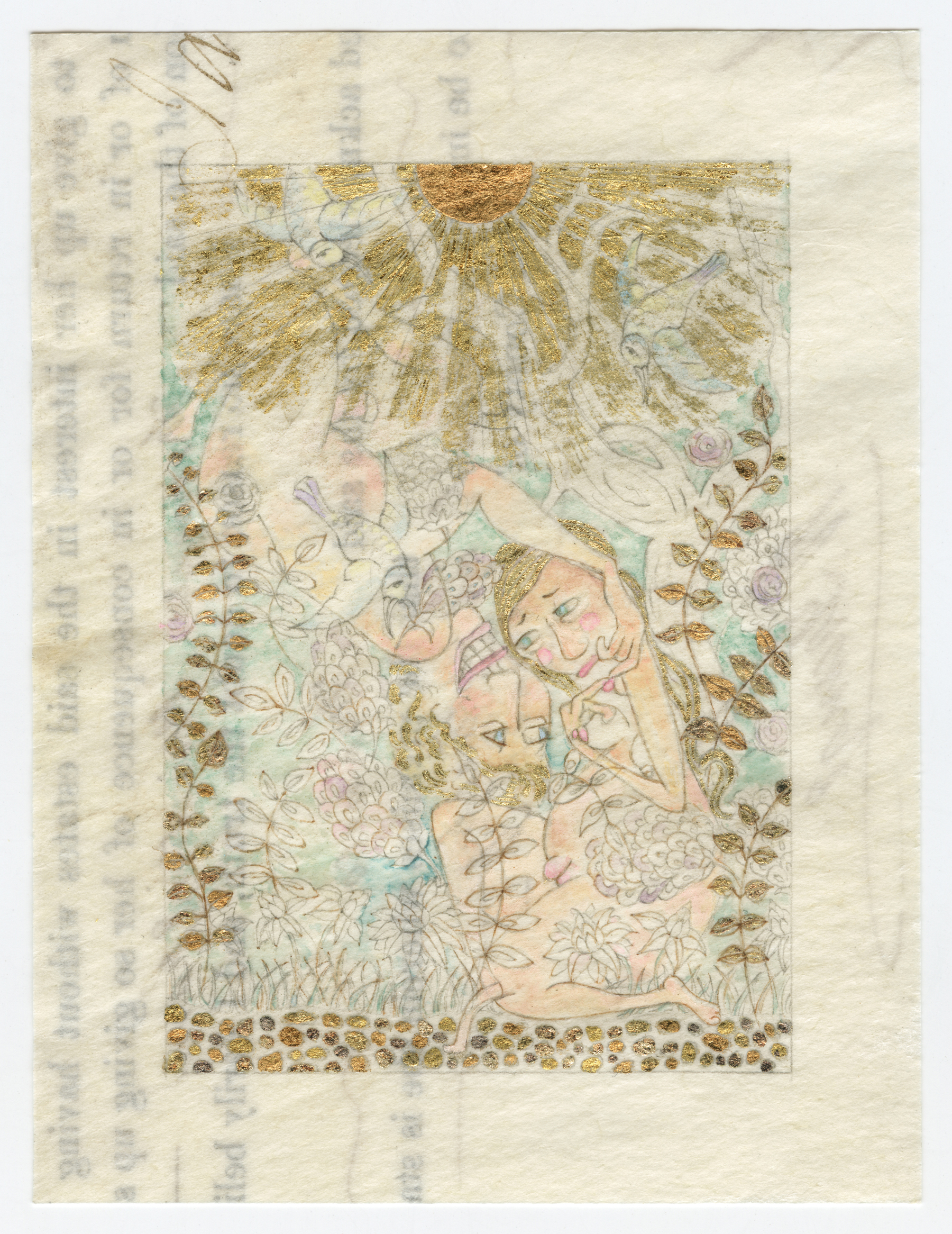 Adam and Eve in Paradise