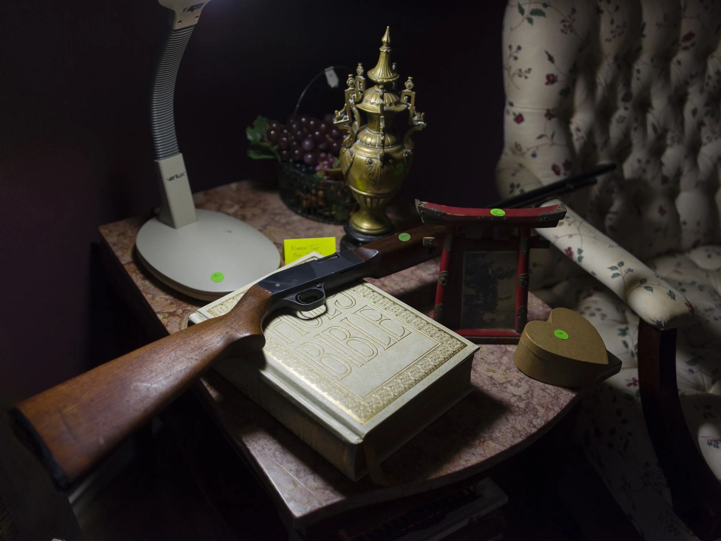 Rifle and Bible