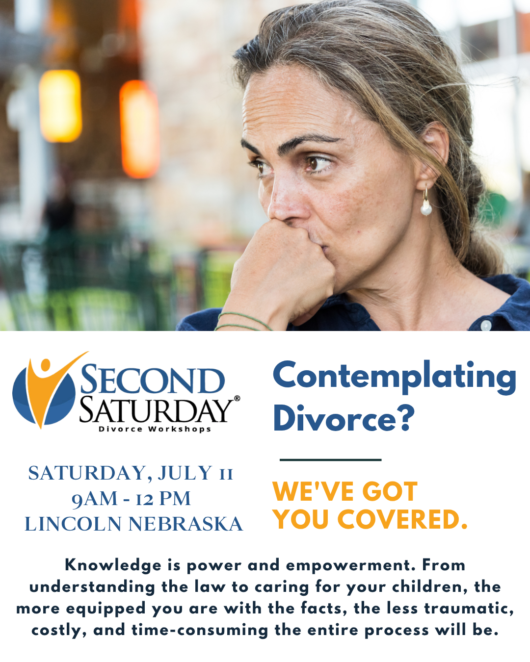 Second Saturday Divorce Workshop | Lincoln, NE 