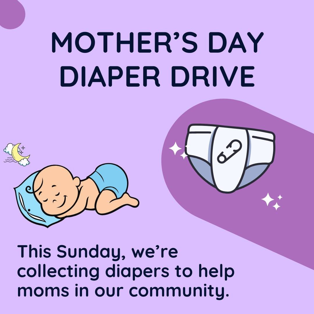 Let's do that thing we do. Let's fill up a couple SUV's with diapers this week!