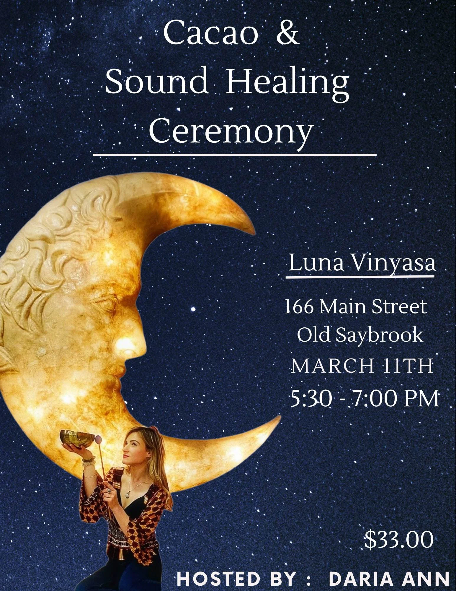 Cacao + Sound Healing Ceremony 